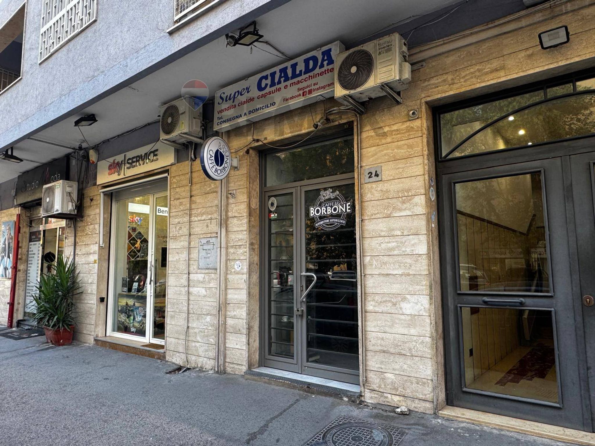 Edificio all'aperto