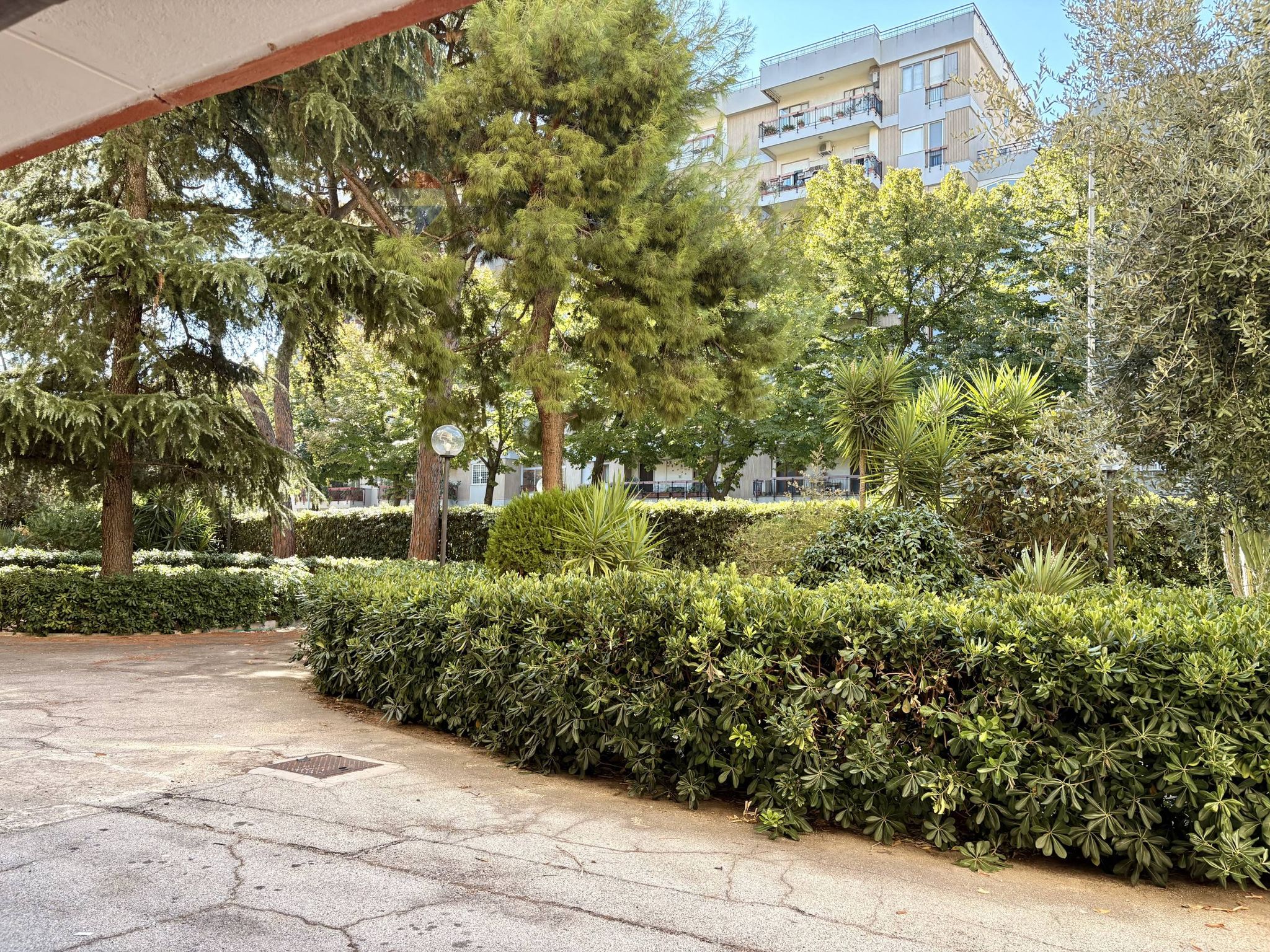 Edificio all'aperto