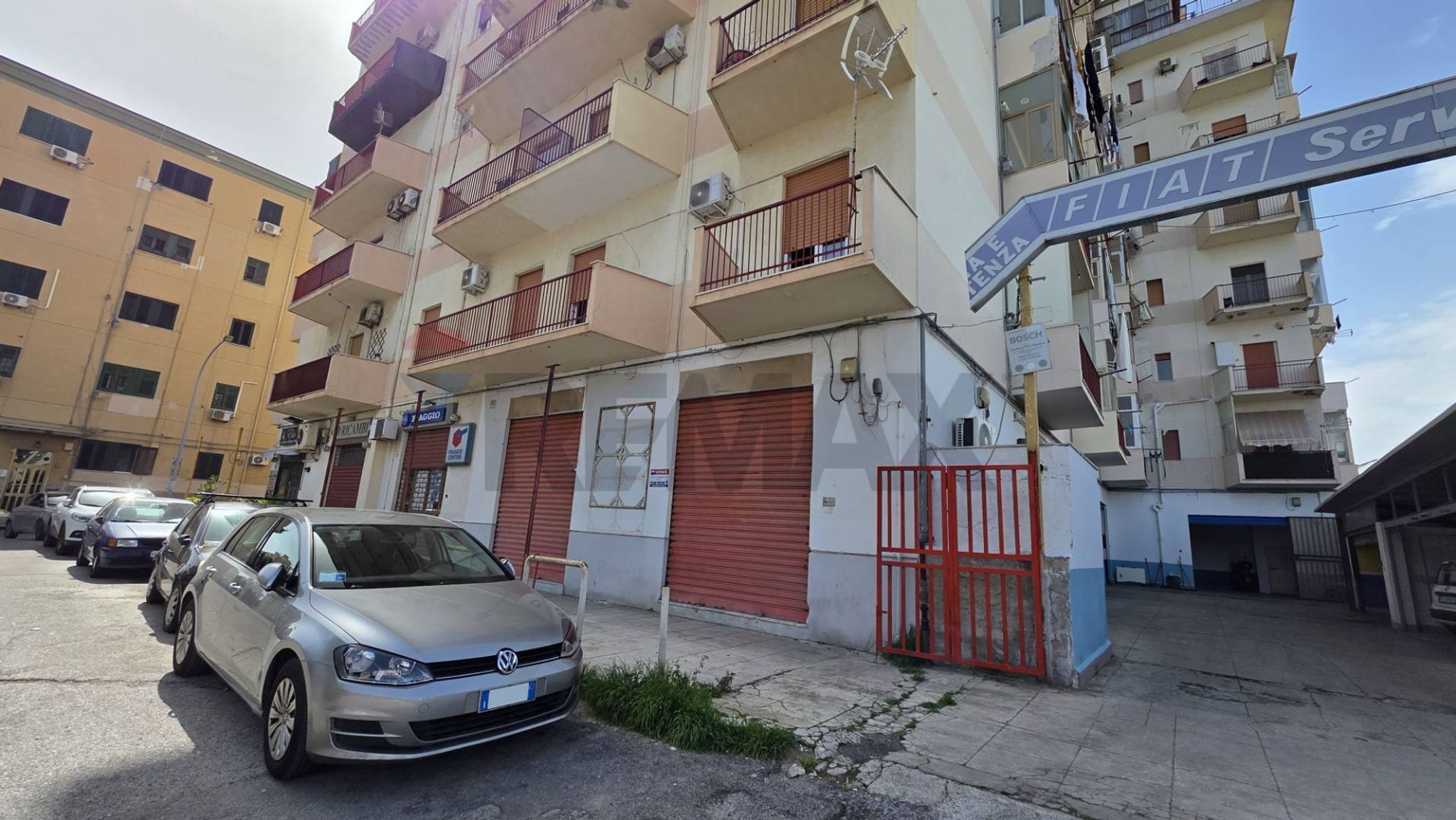 Edificio all'aperto