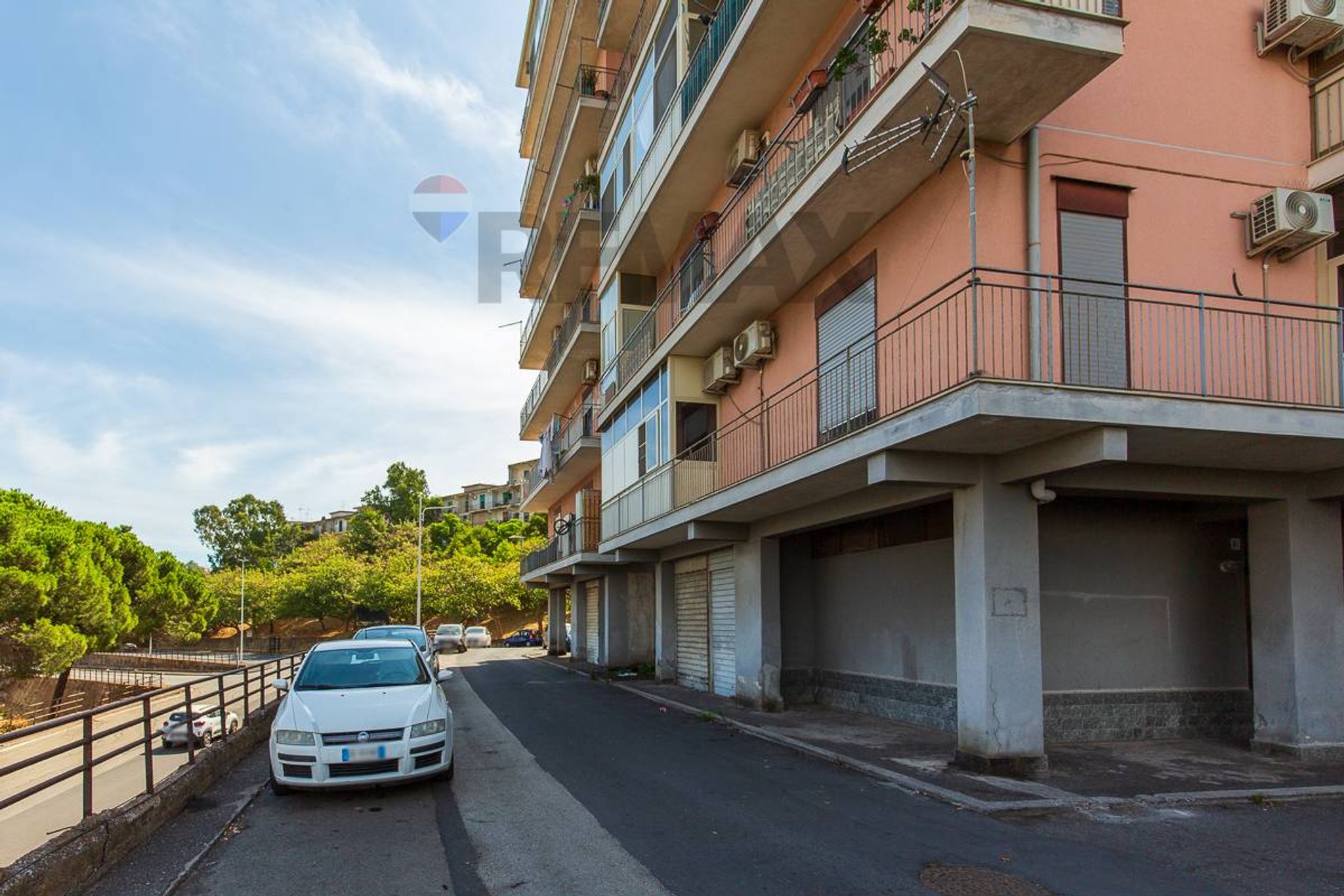 Edificio all'aperto
