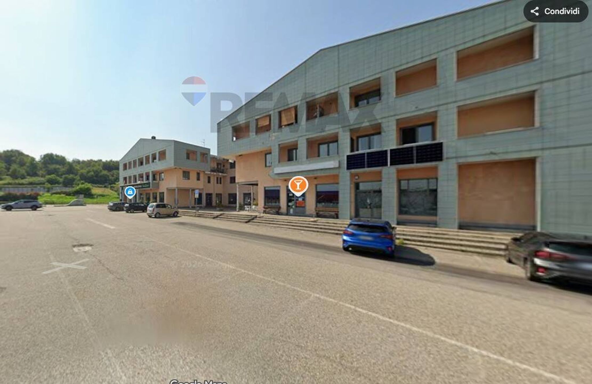 Edificio all'aperto