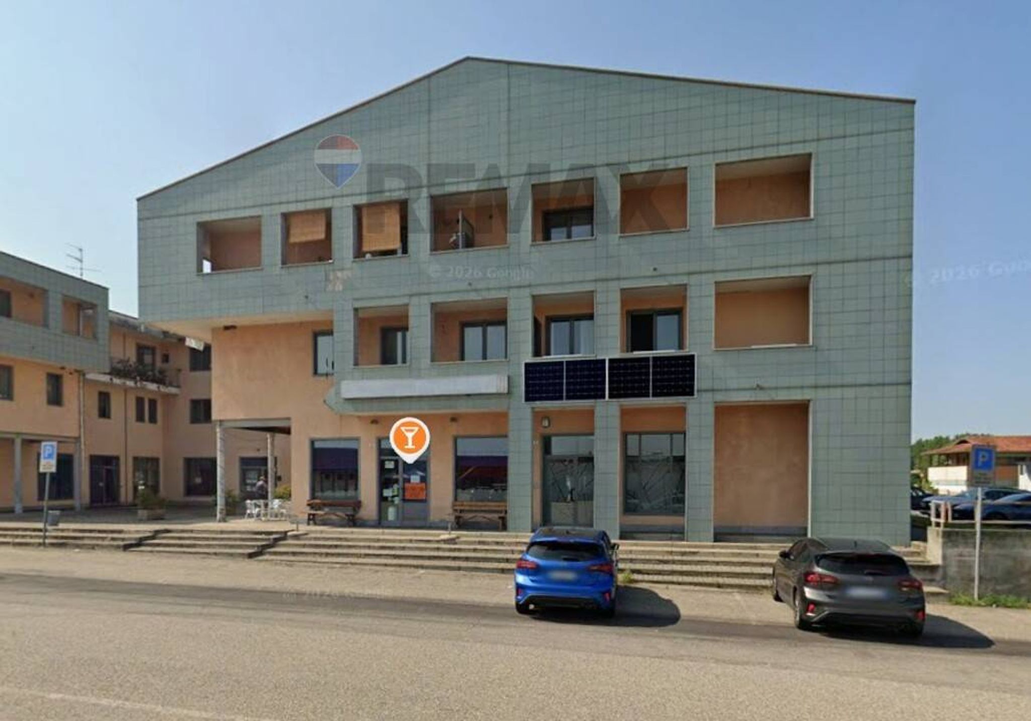Edificio all'aperto