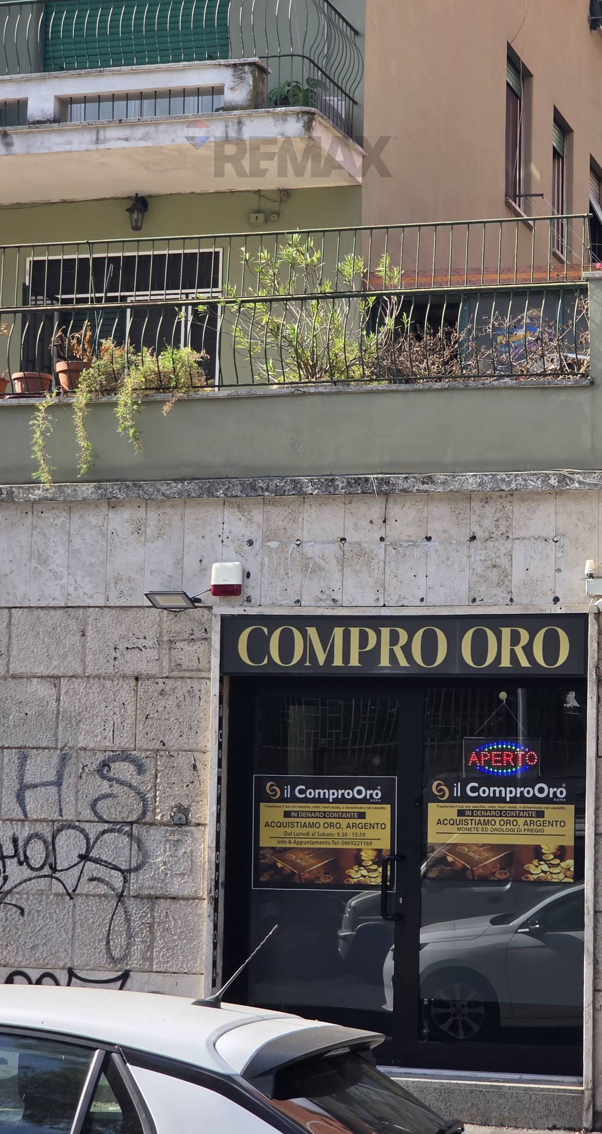 Edificio all'aperto
