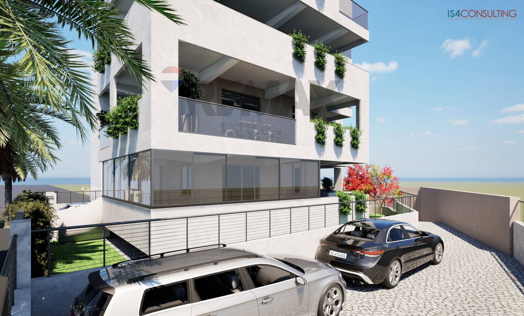 Edificio all'aperto