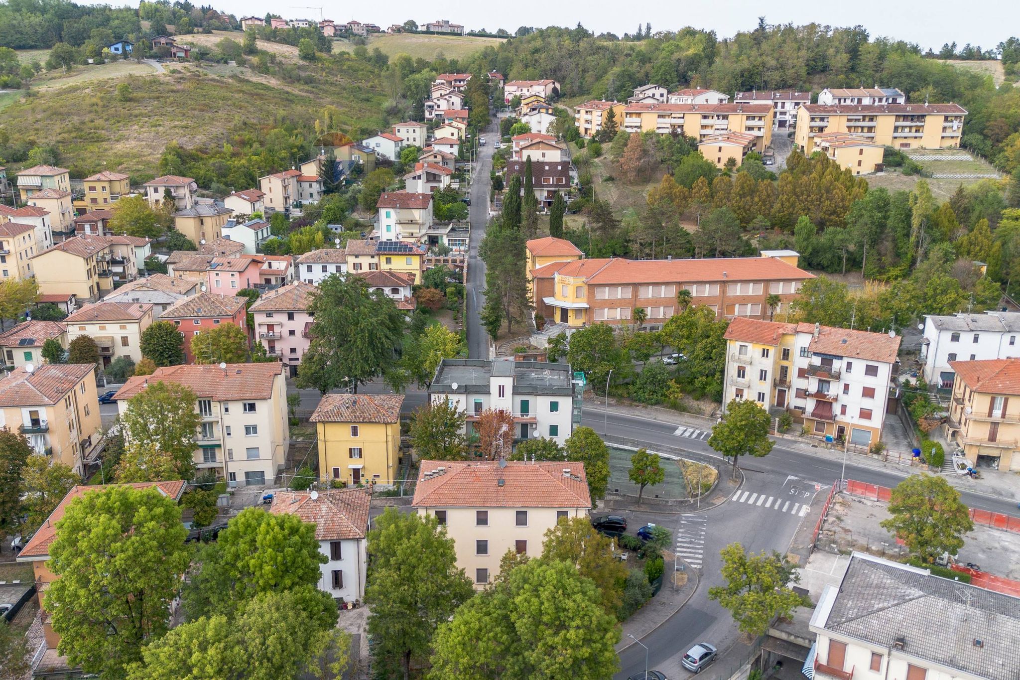 Edificio all'aperto