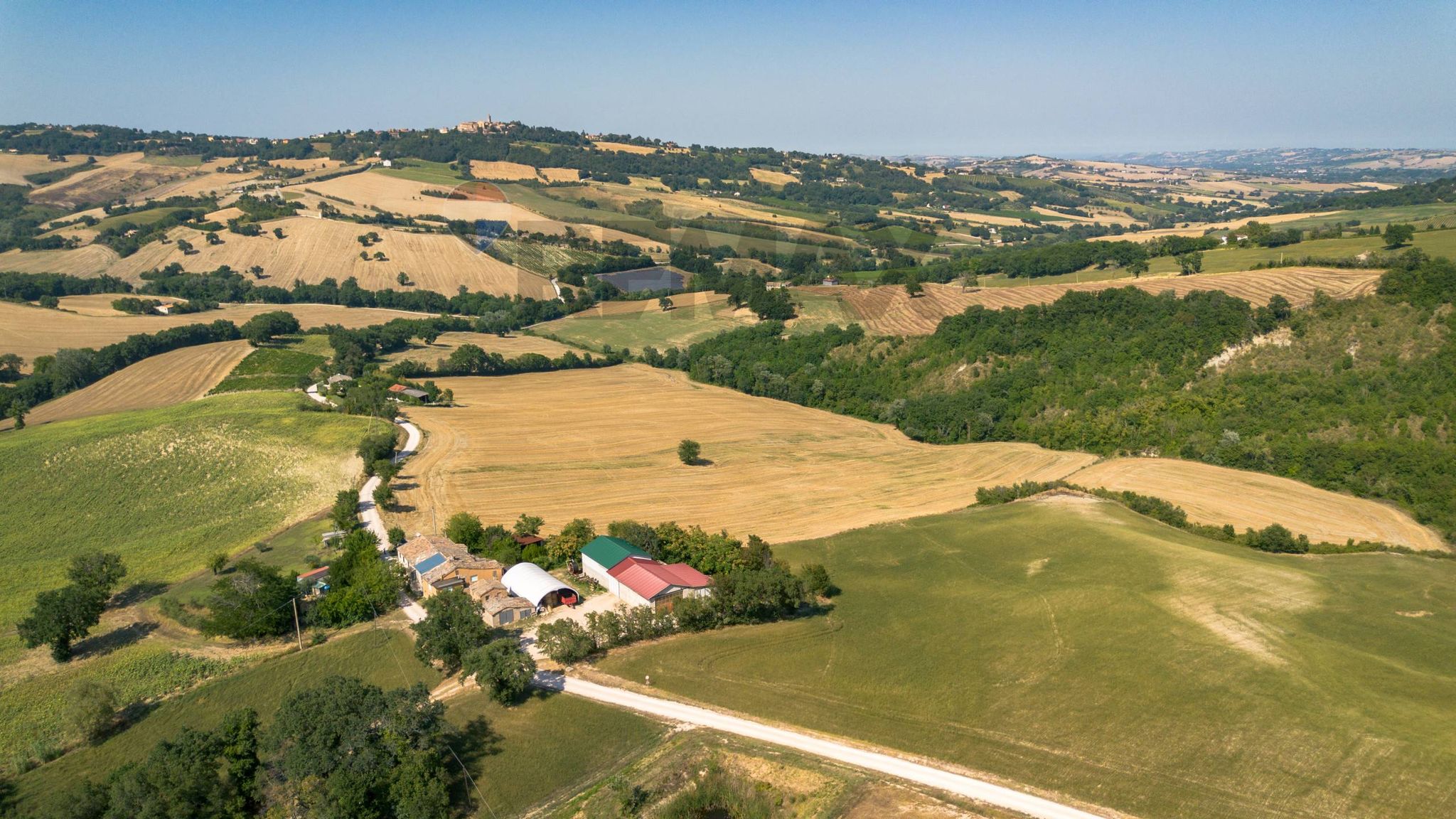 Vista delle montagne