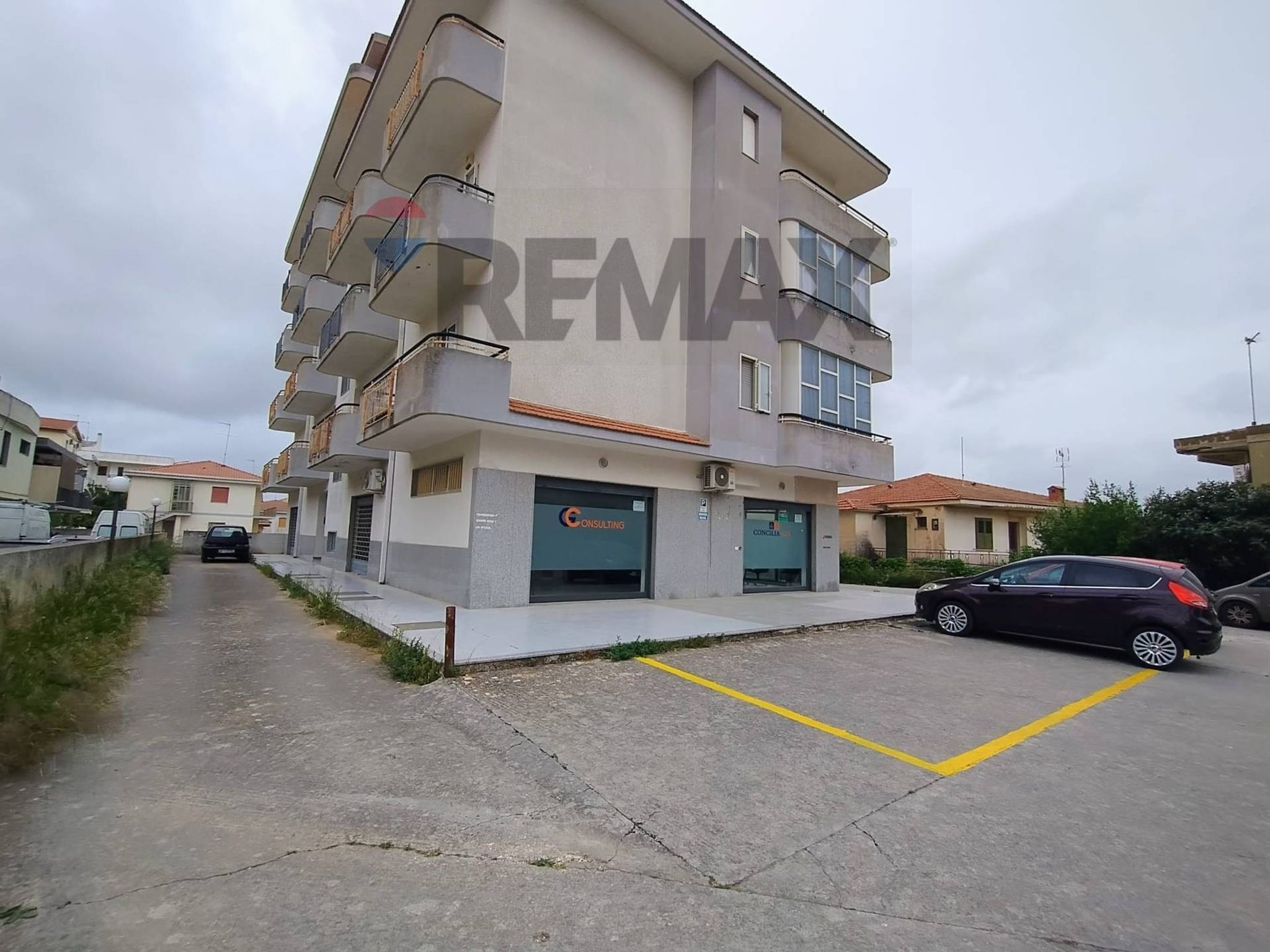 Edificio all'aperto