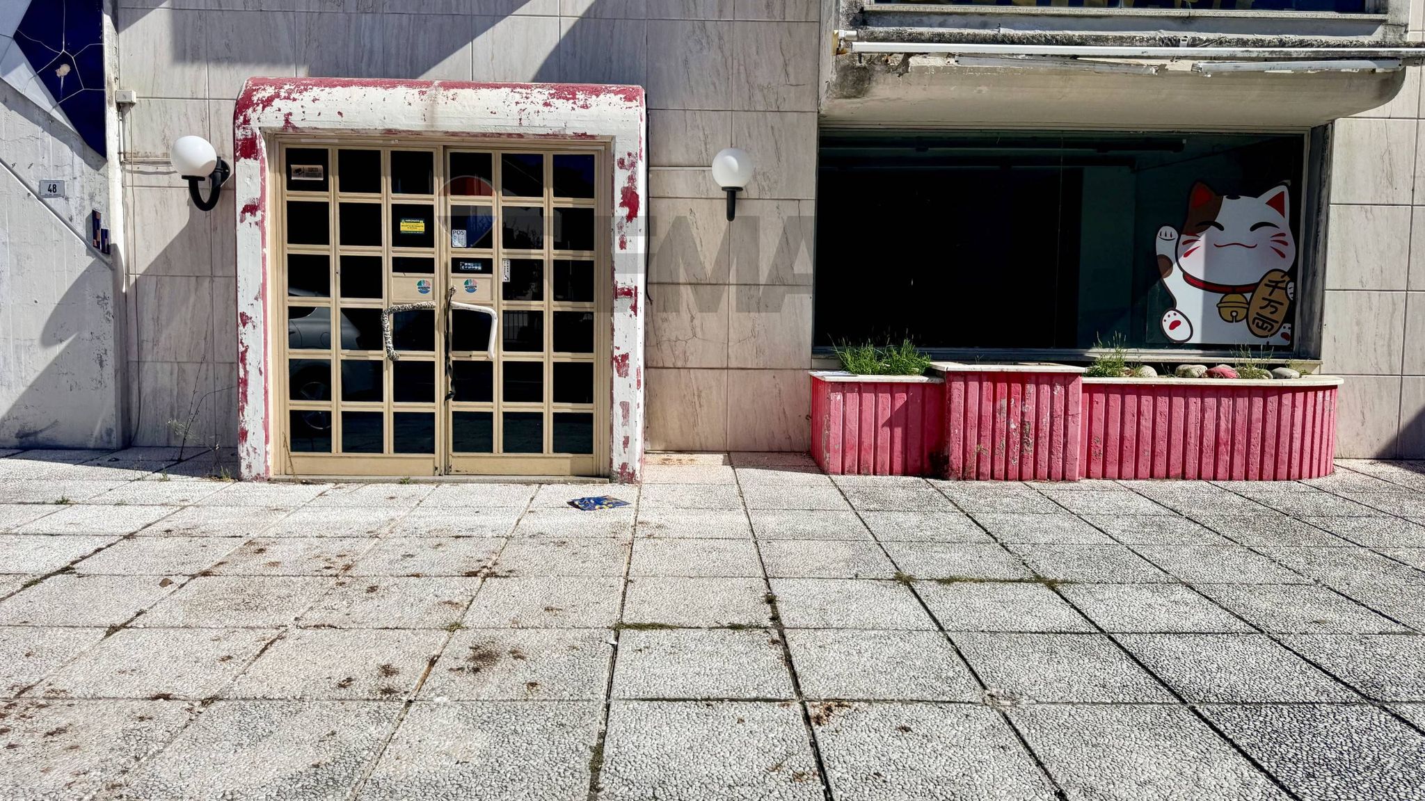 Edificio all'aperto