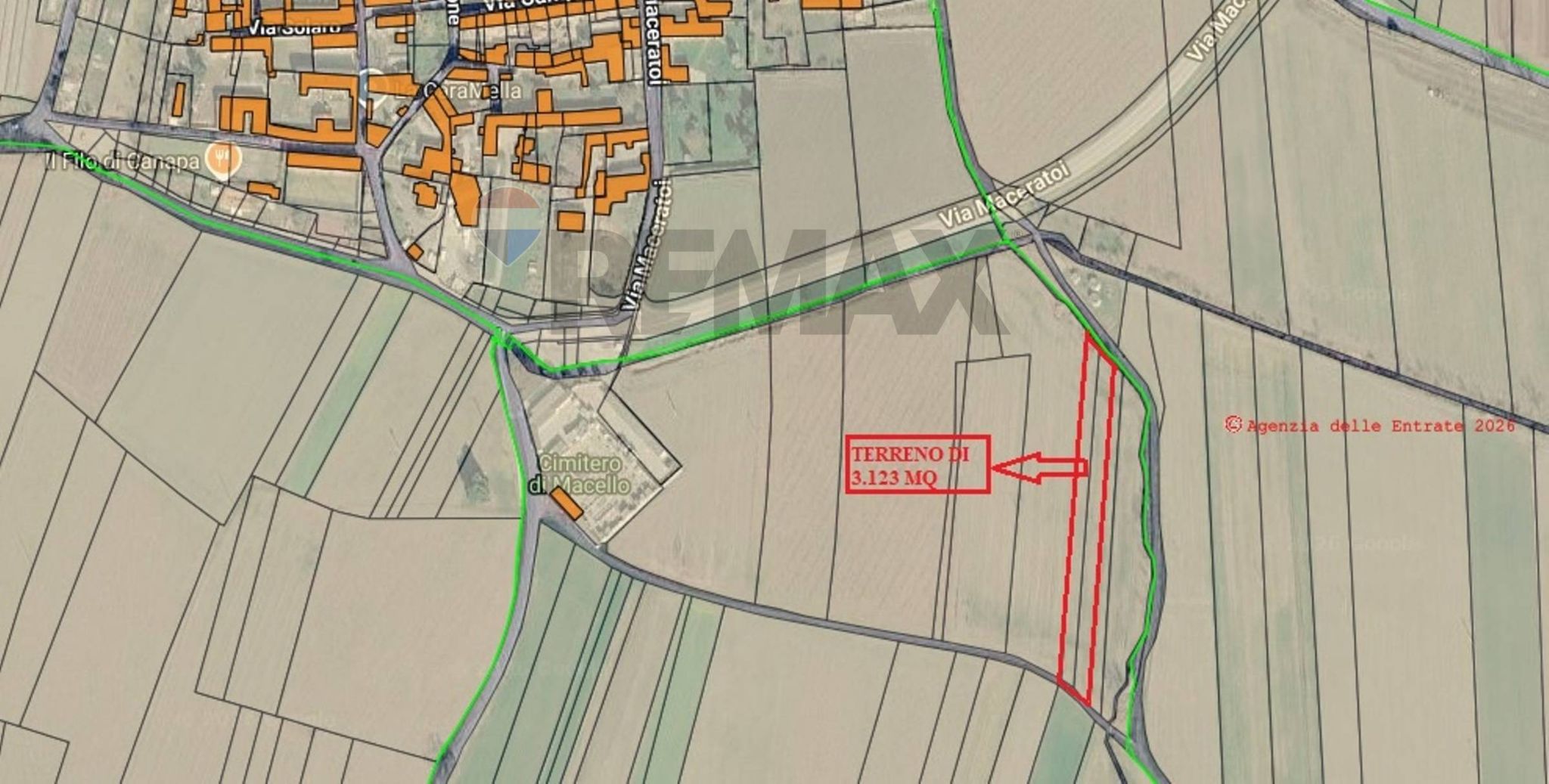 Posizione della mappa