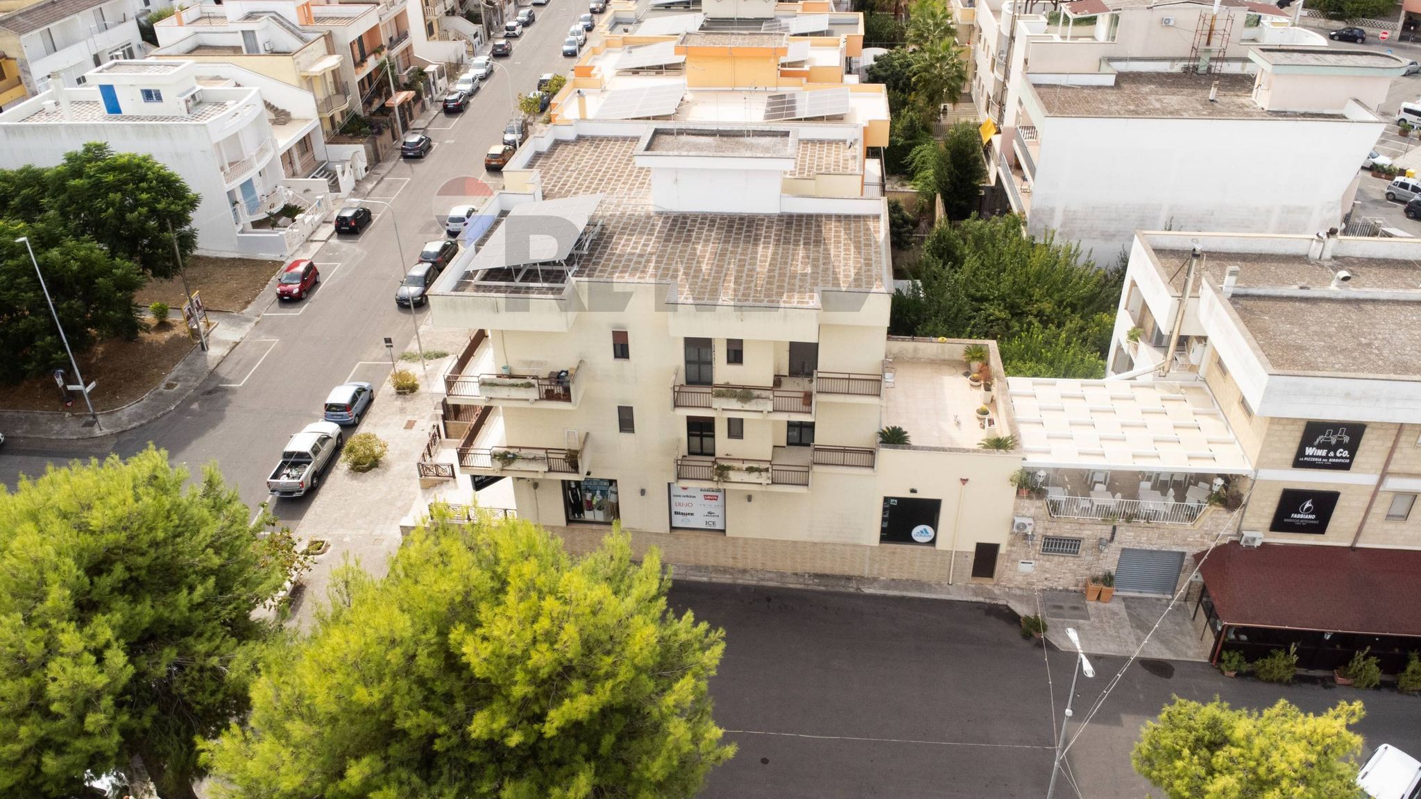Edificio all'aperto
