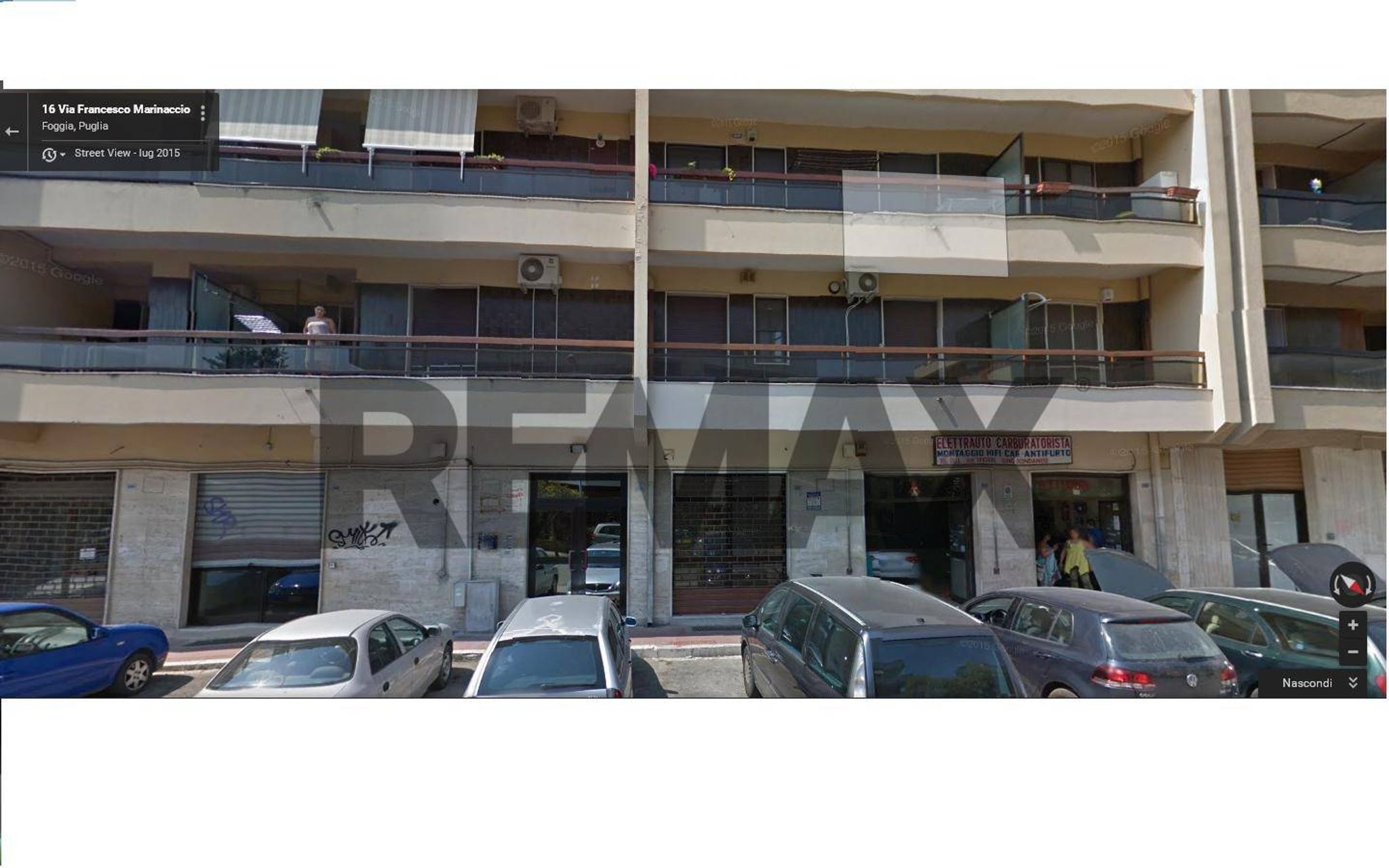 Edificio all'aperto