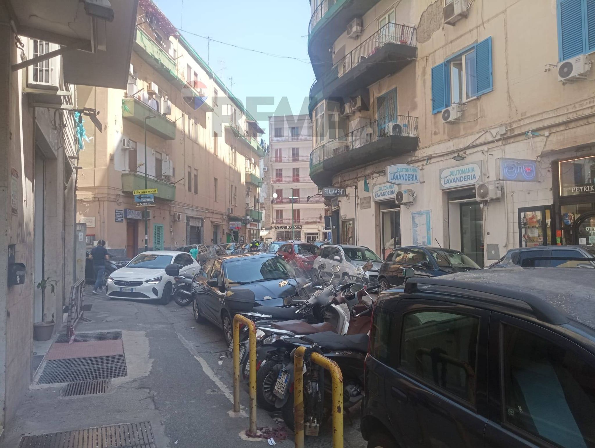 Edificio all'aperto