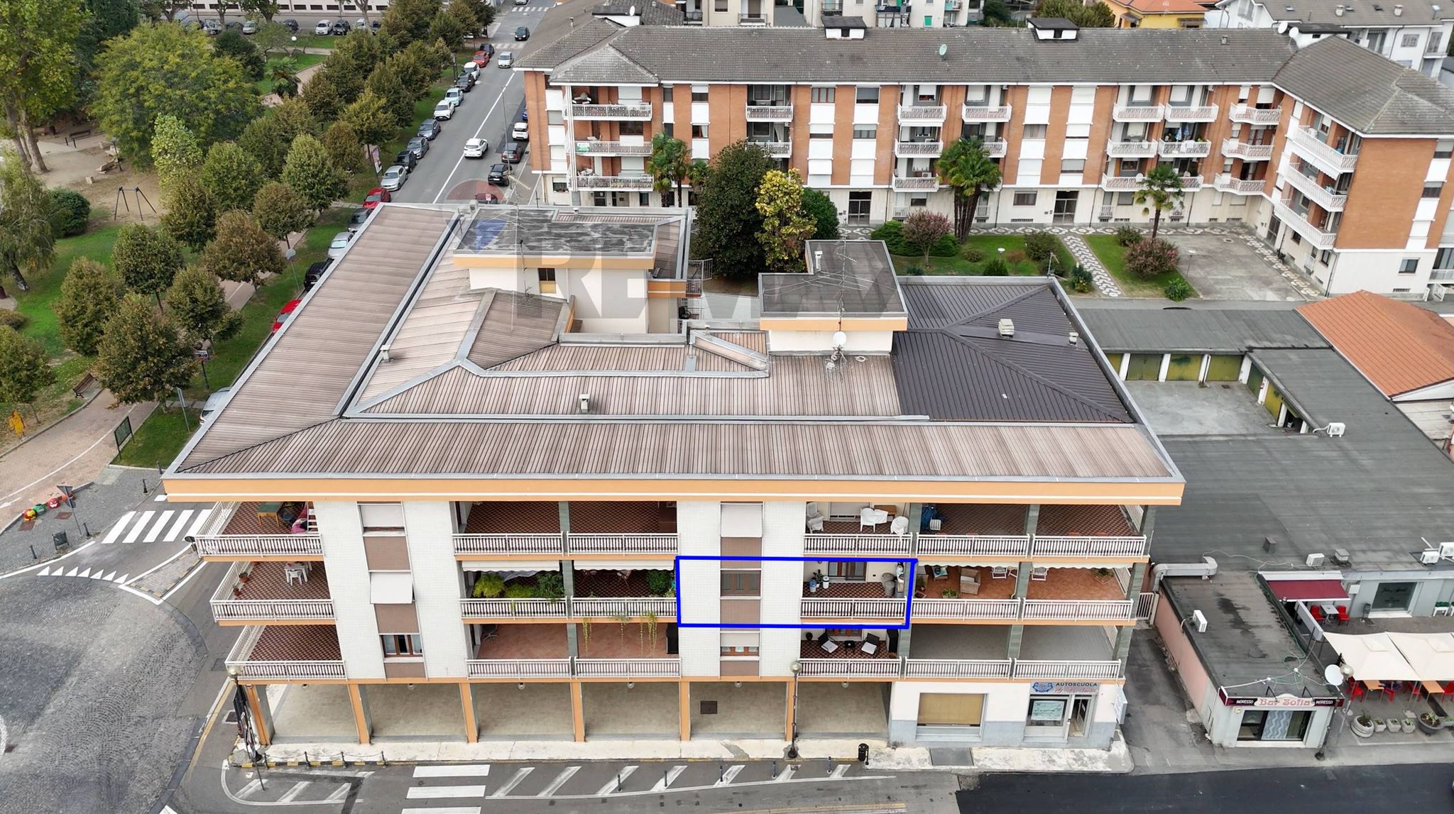 Edificio all'aperto