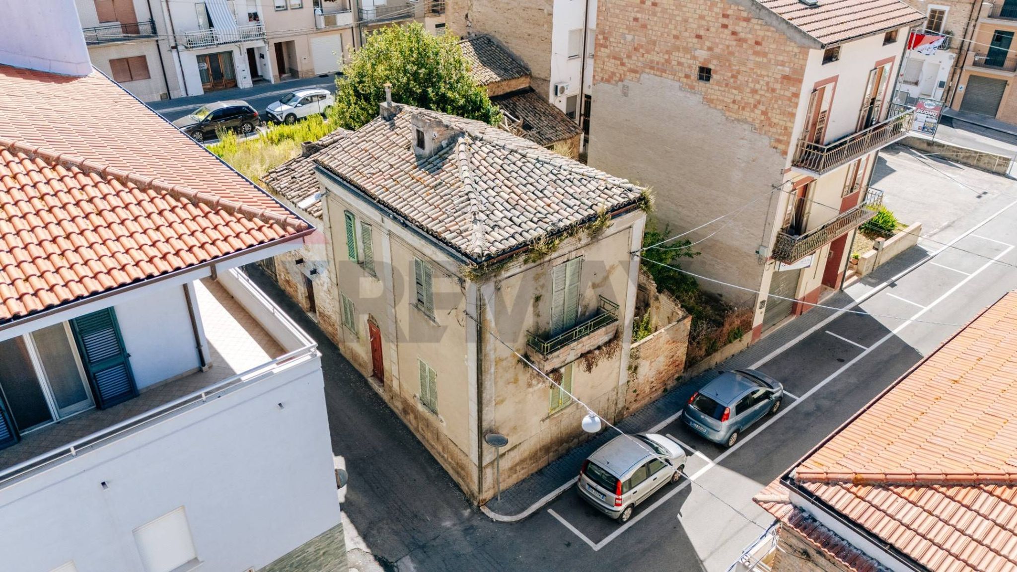 Edificio all'aperto