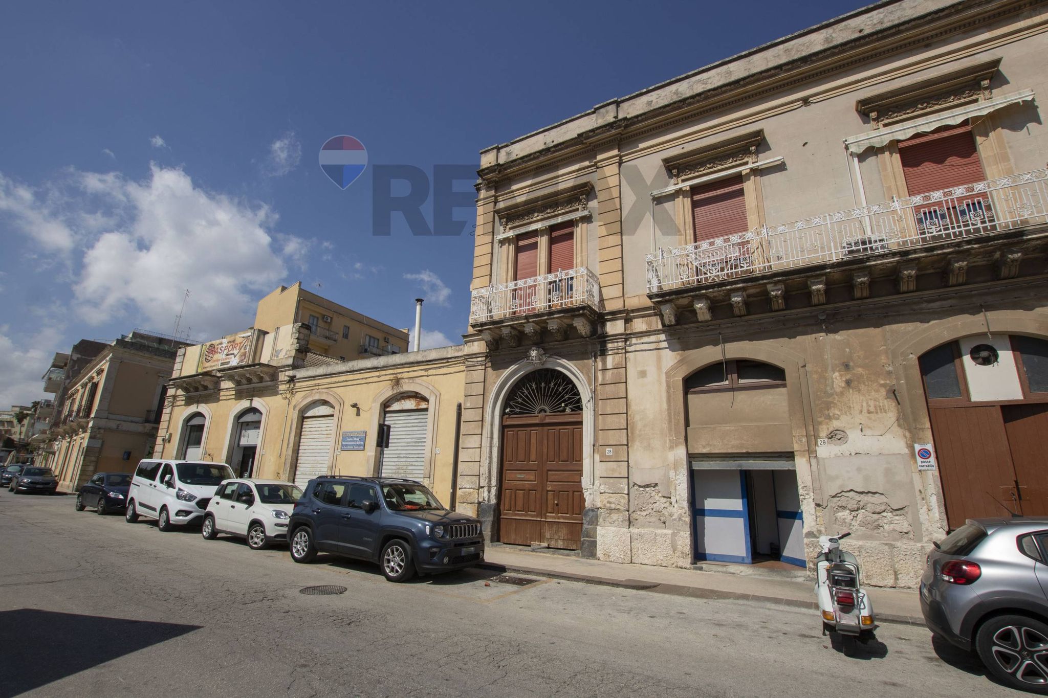 Edificio all'aperto