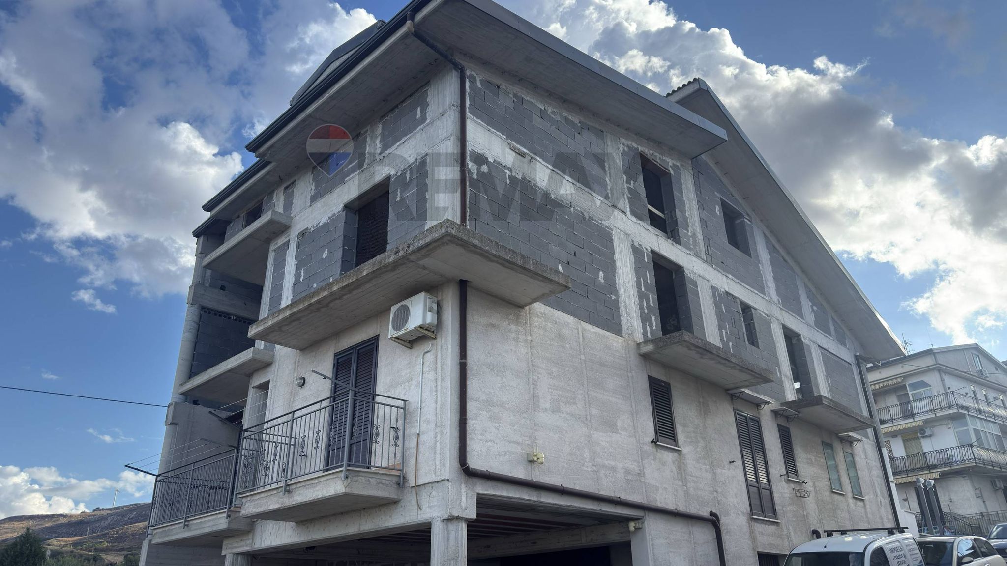 Edificio all'aperto