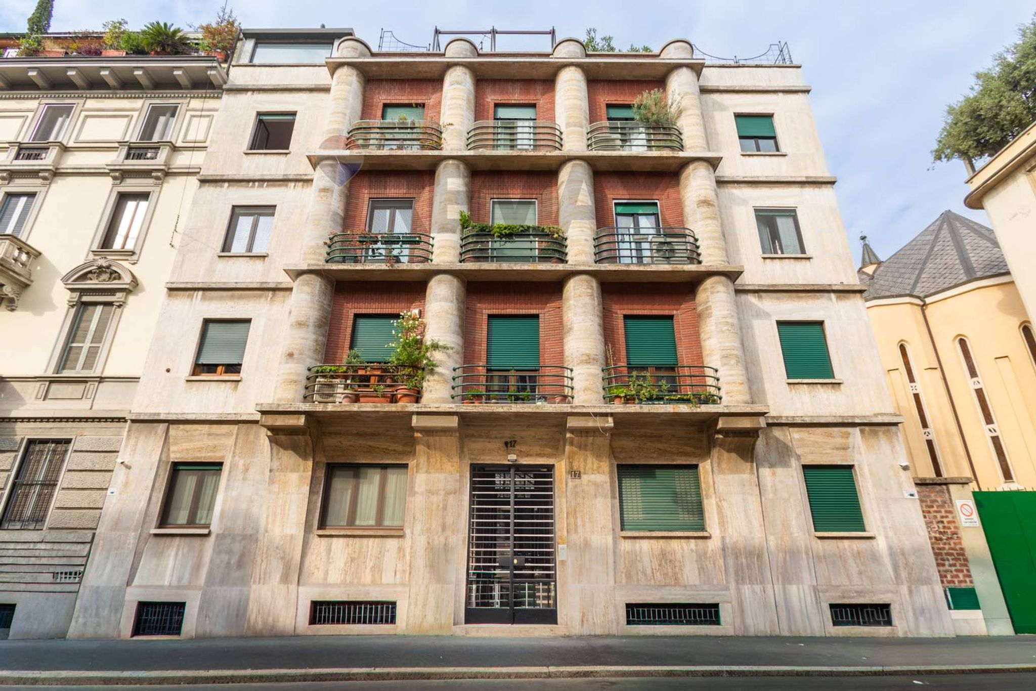 Edificio all'aperto