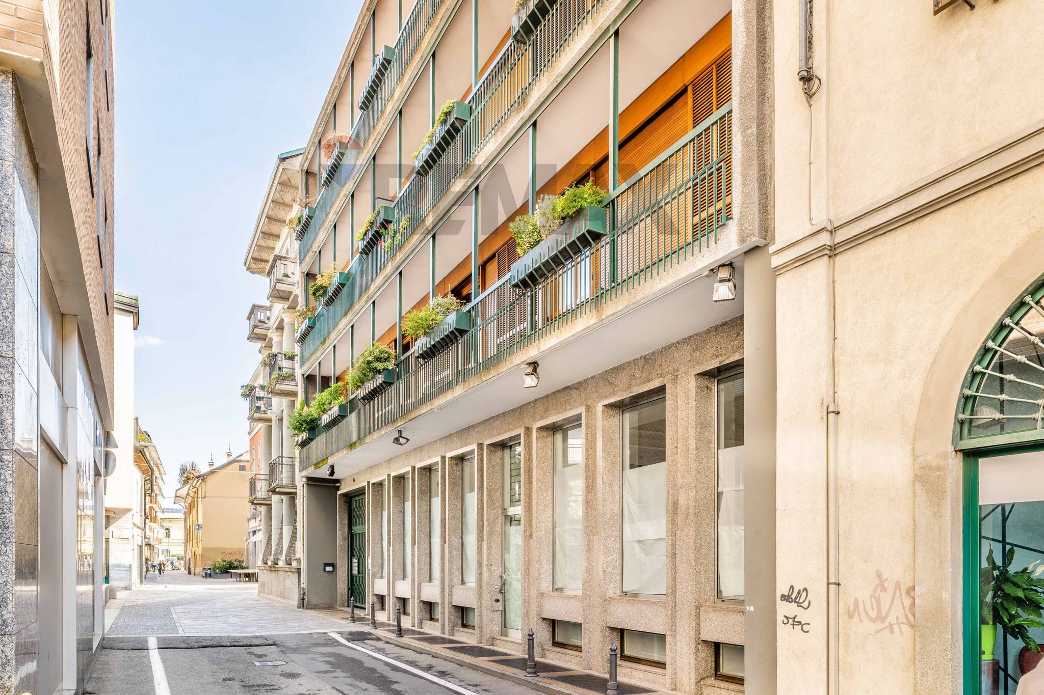 Edificio all'aperto