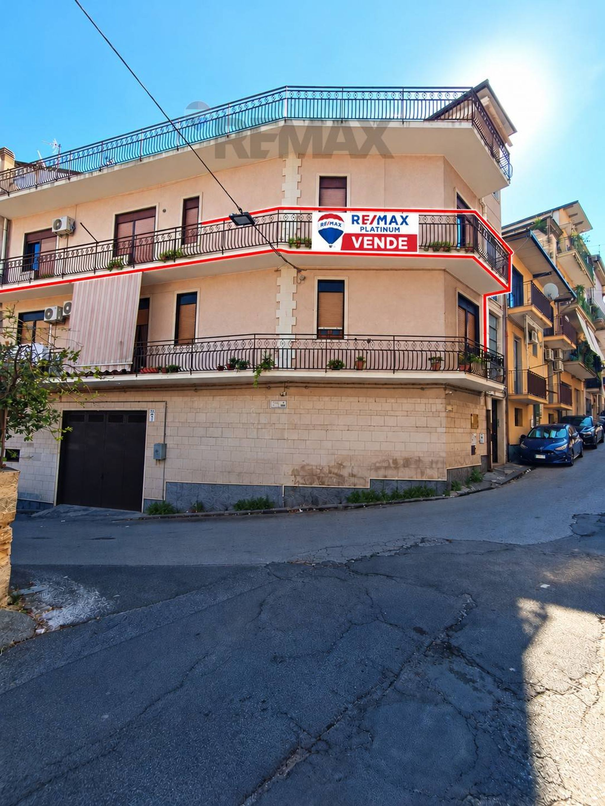 Edificio all'aperto