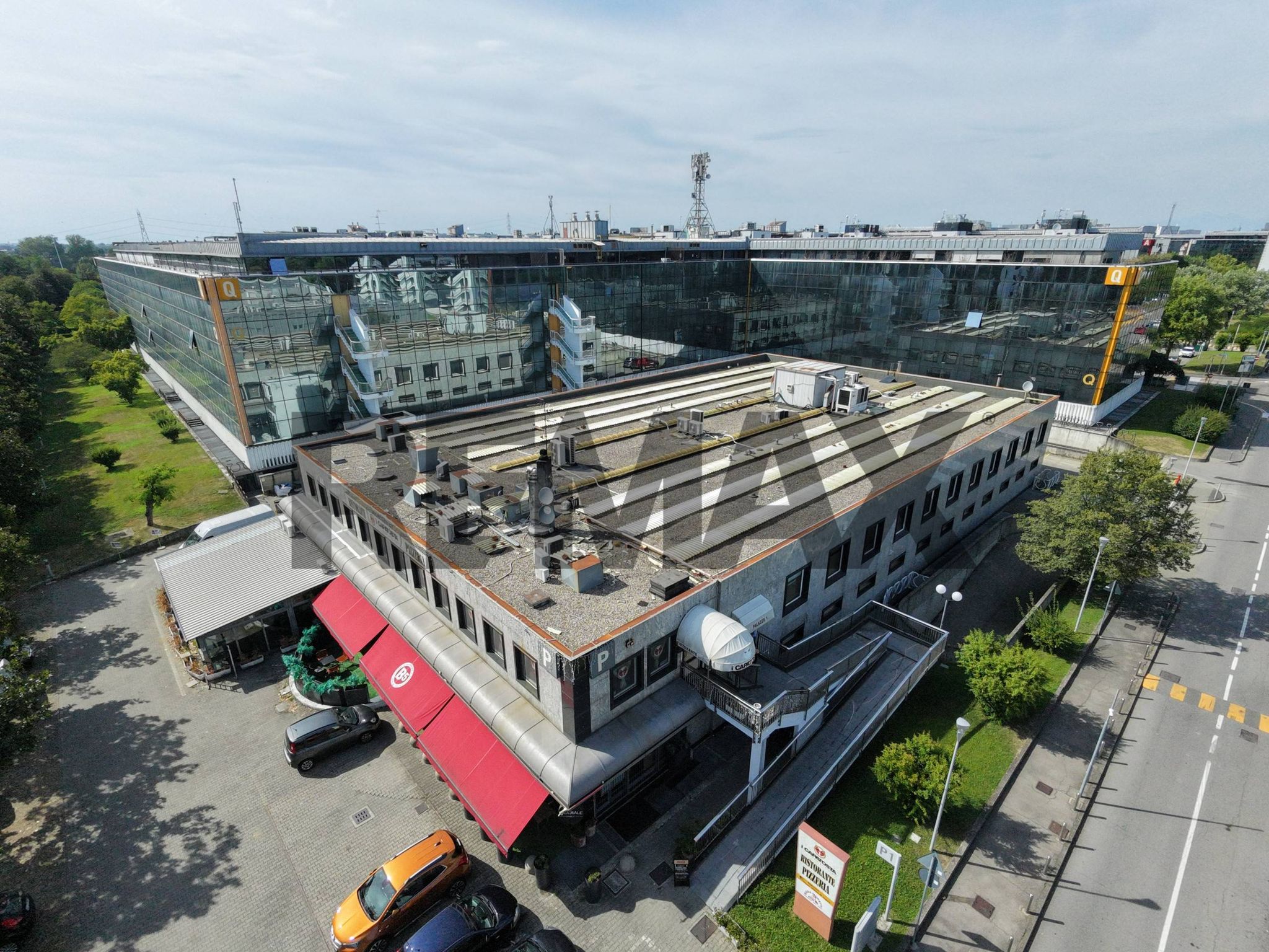 Edificio all'aperto