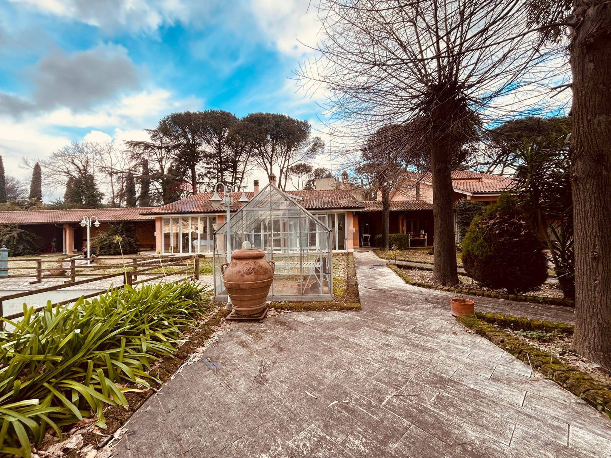 Casa all'aperto