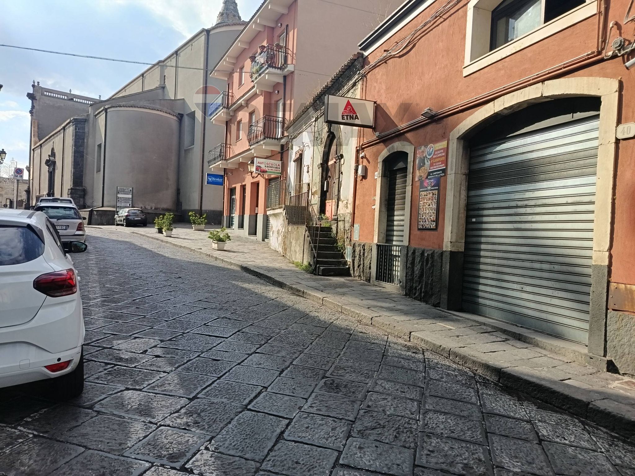 Edificio all'aperto