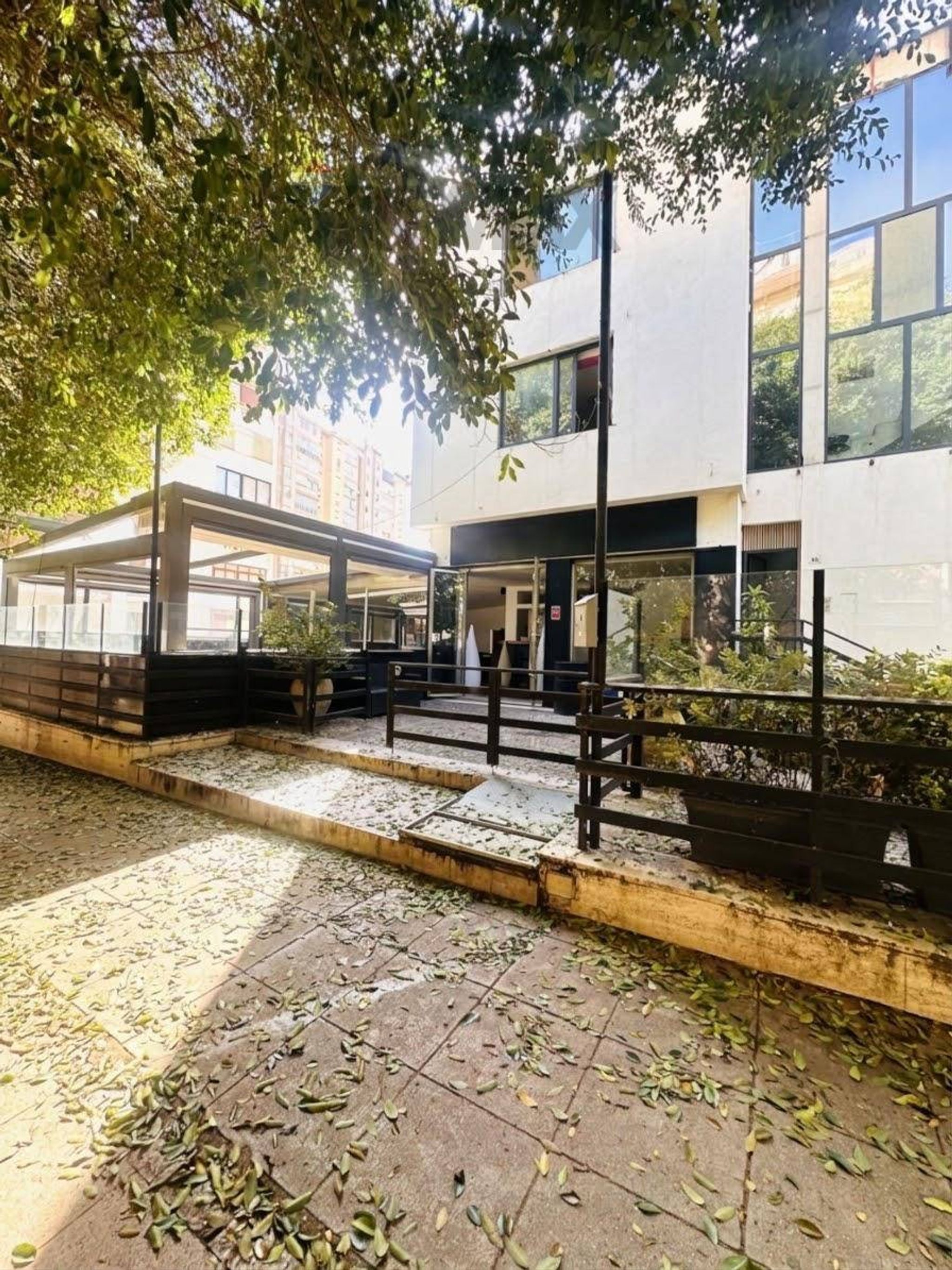 Edificio all'aperto