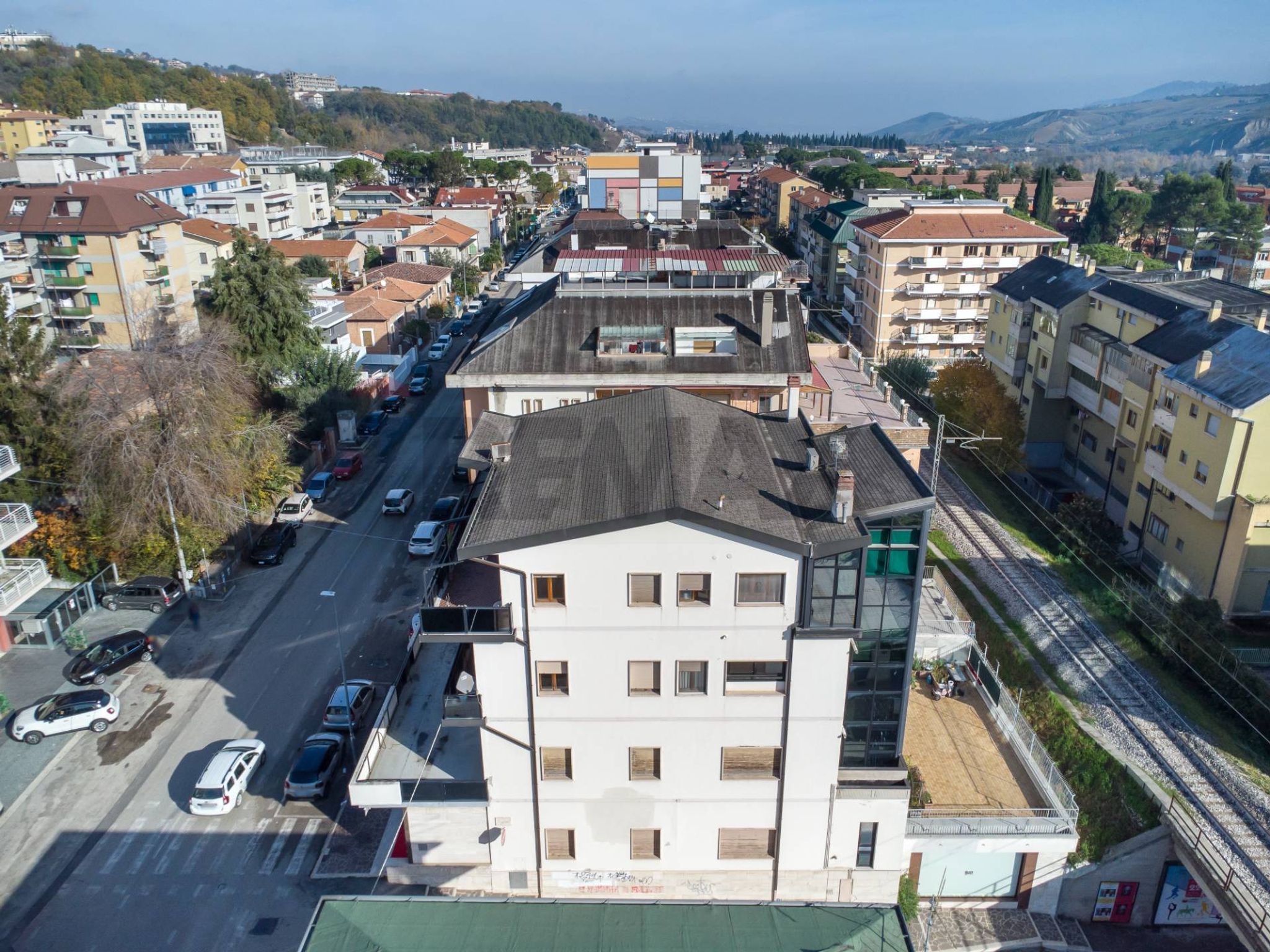 Edificio all'aperto