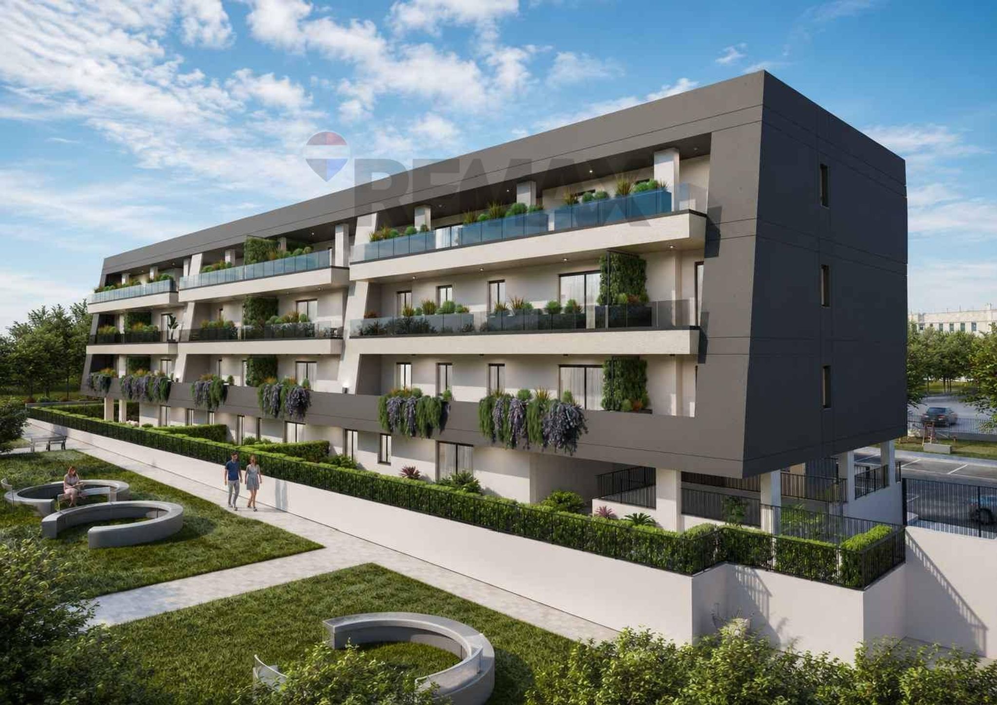 Edificio all'aperto