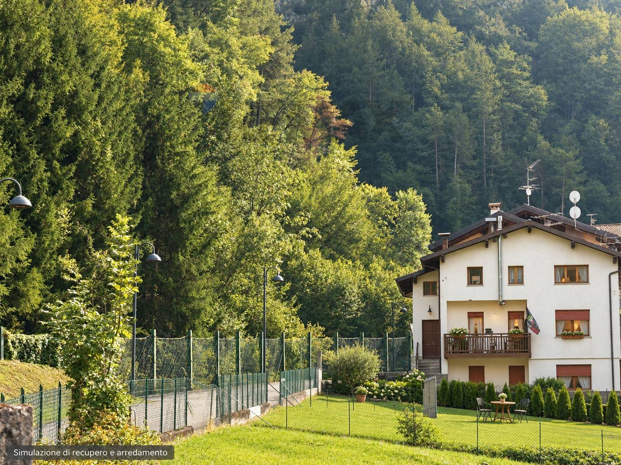 Casa all'aperto