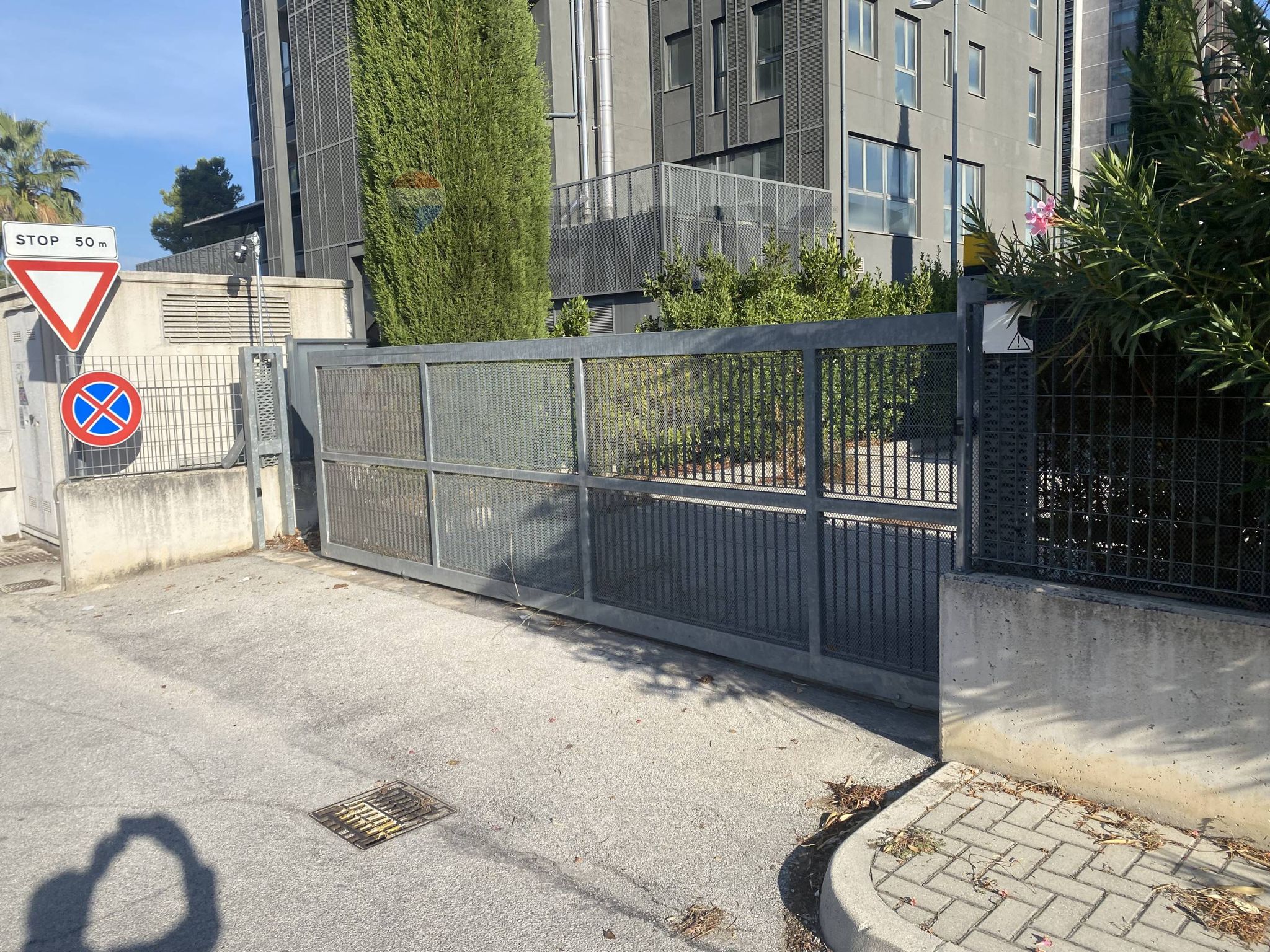 Edificio all'aperto
