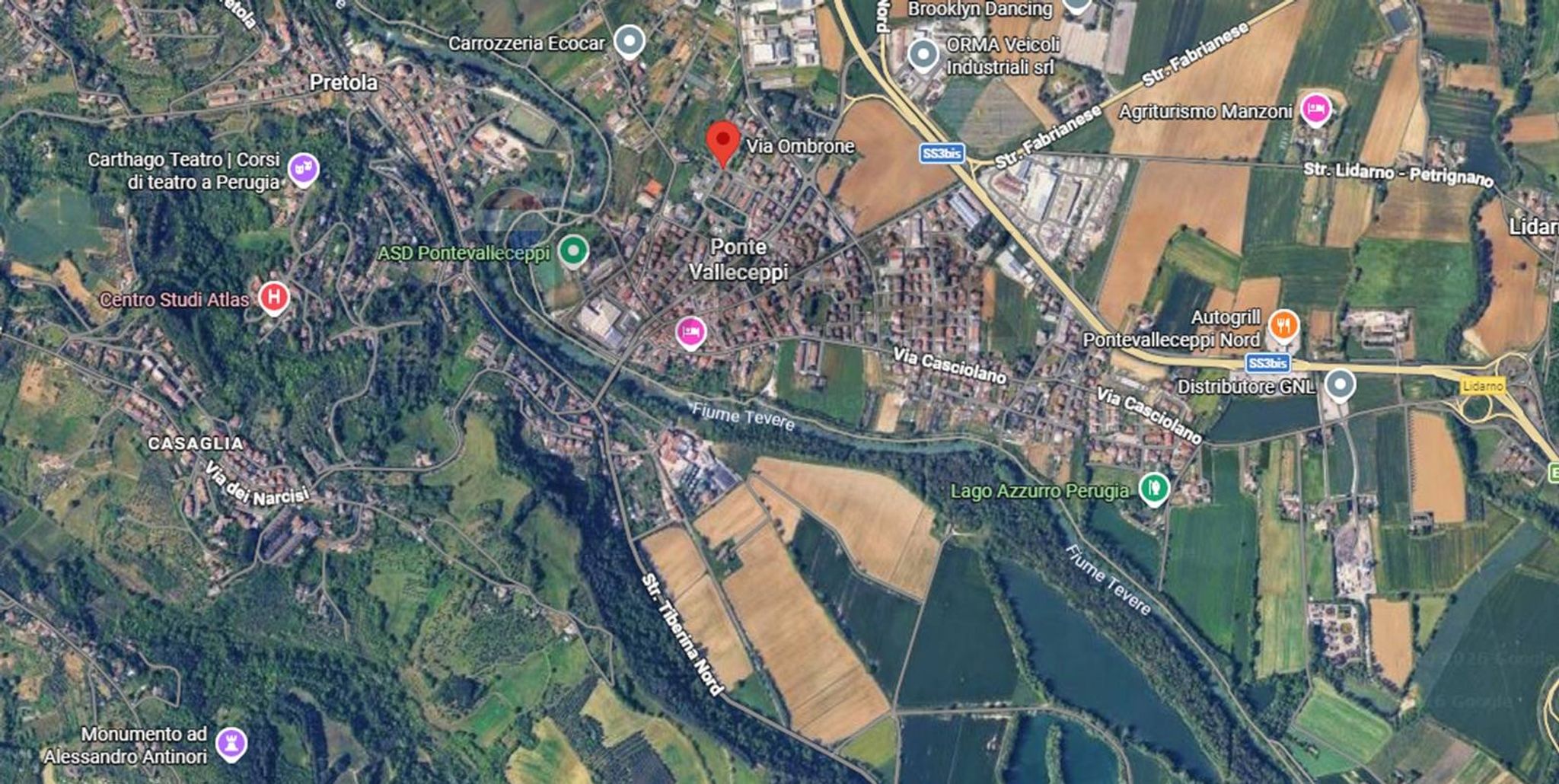 Posizione della mappa