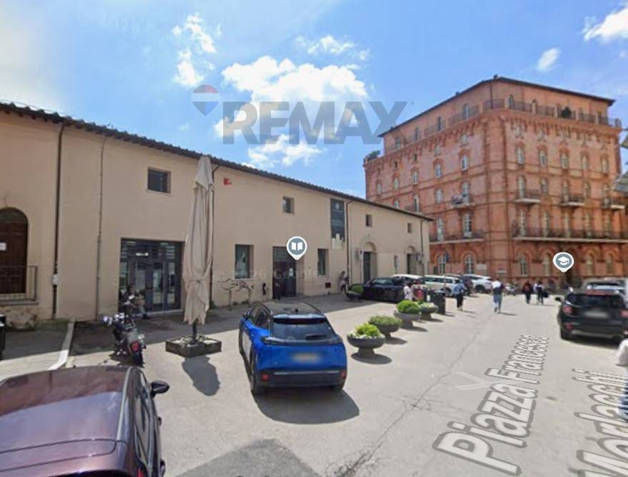 Edificio all'aperto