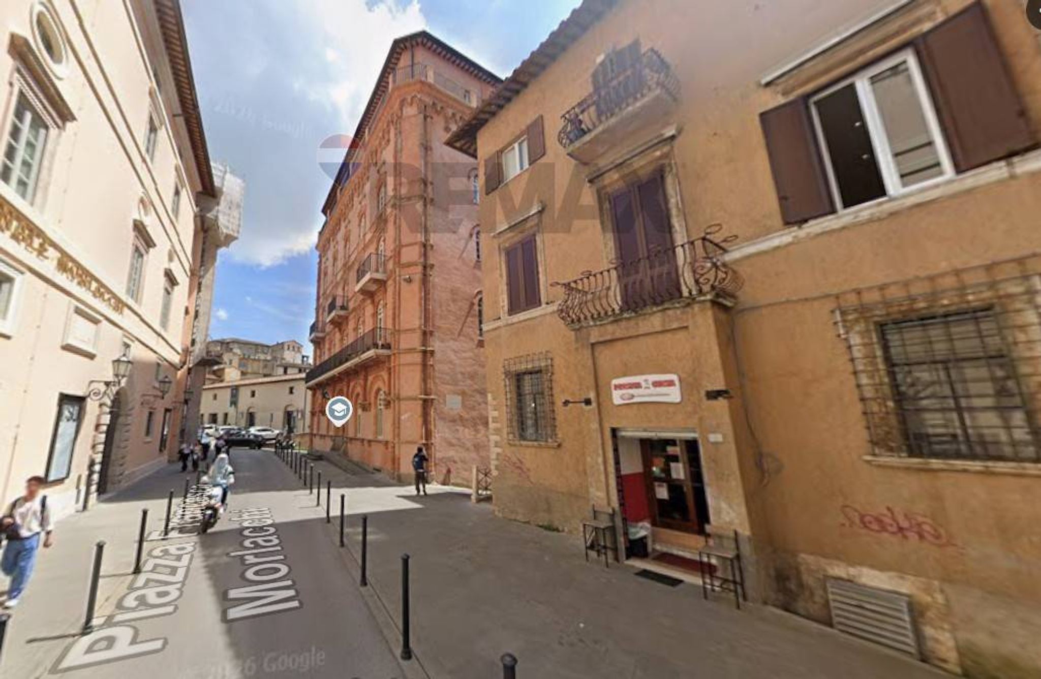 Edificio all'aperto