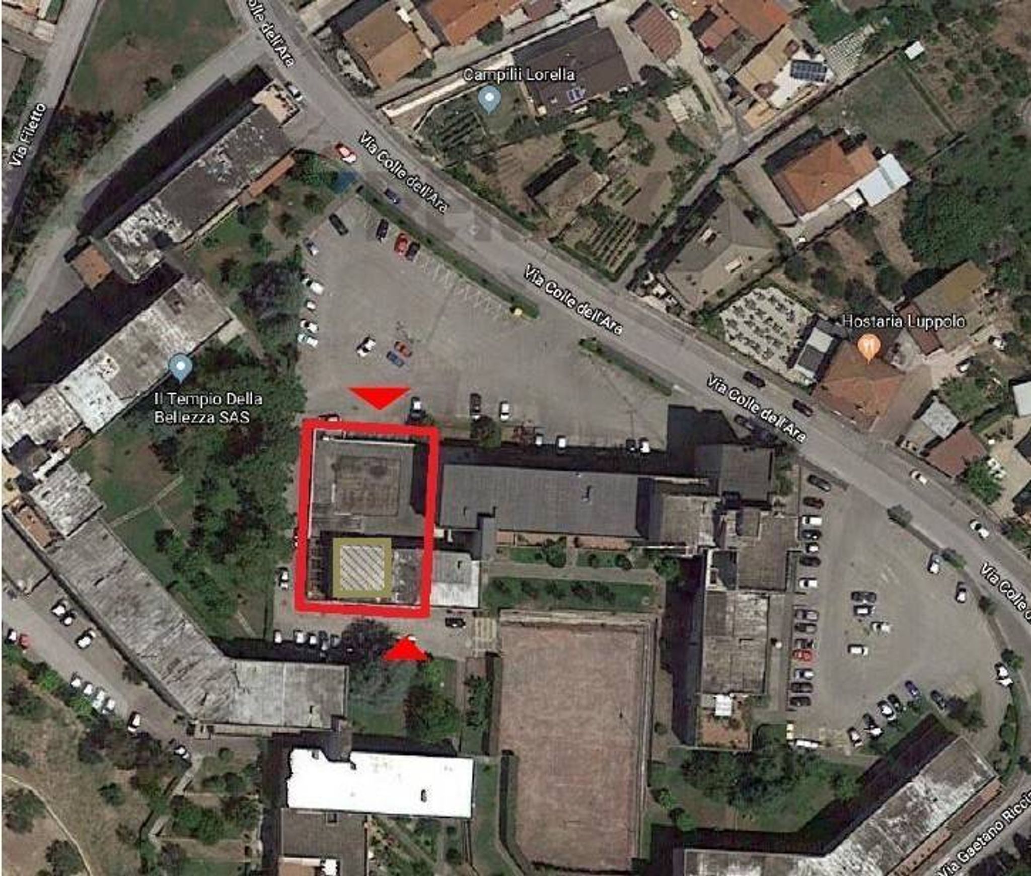 Posizione della mappa
