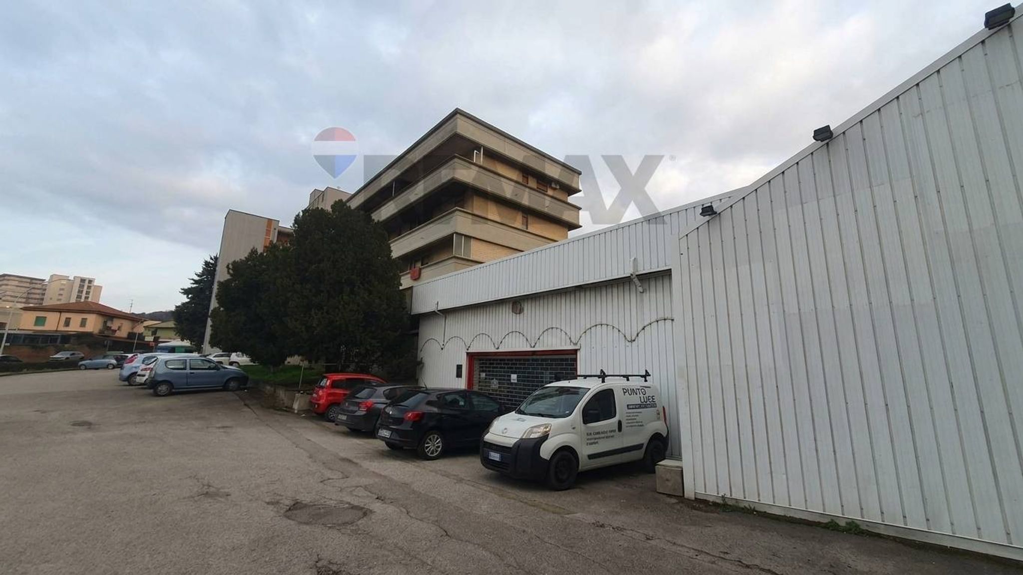 Edificio all'aperto