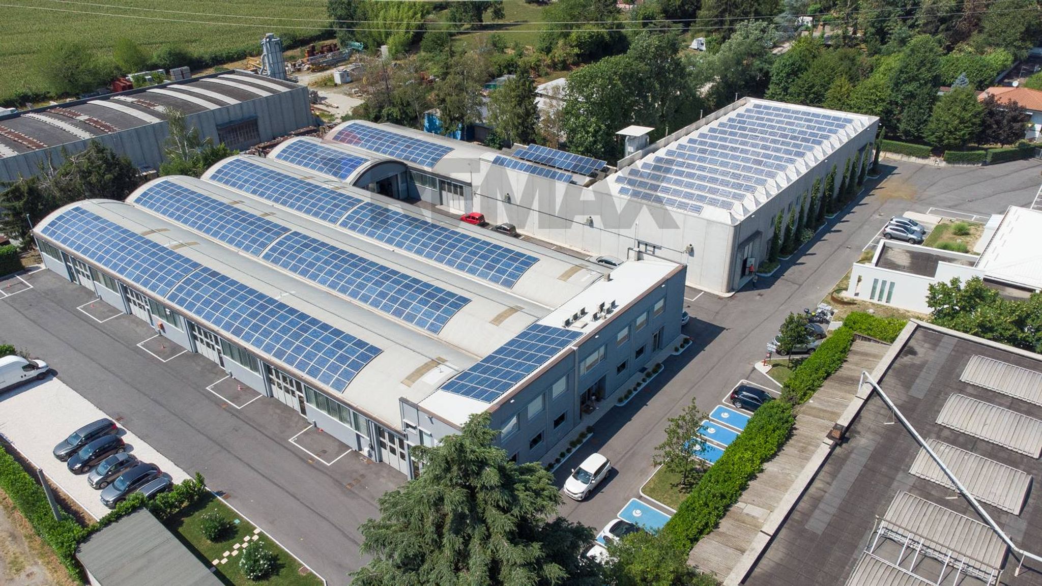 Edificio all'aperto
