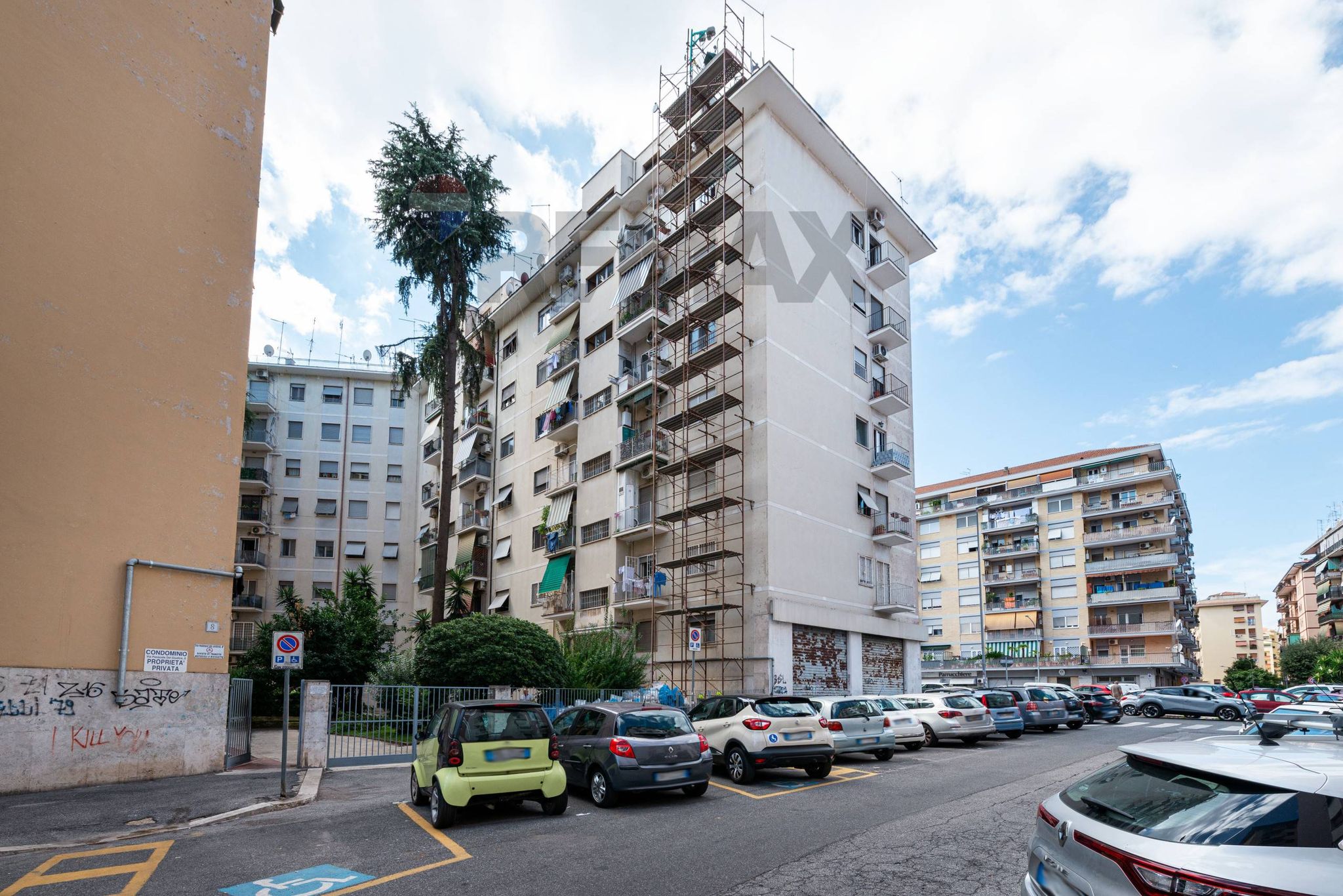 Edificio all'aperto