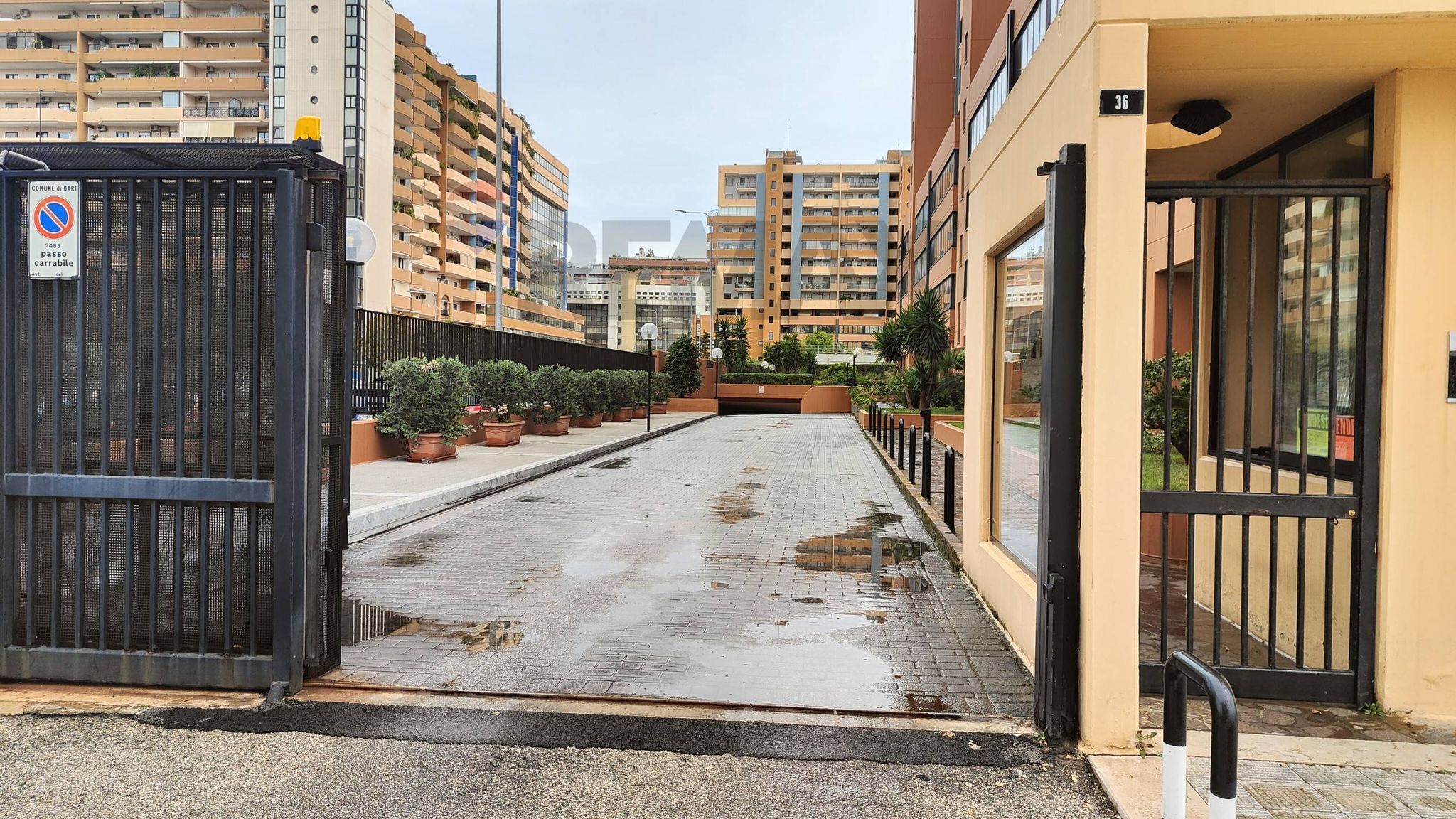 Edificio all'aperto