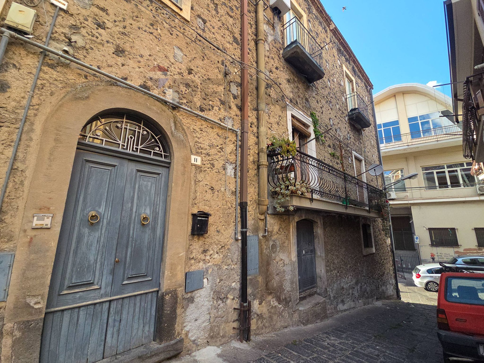 Edificio all'aperto