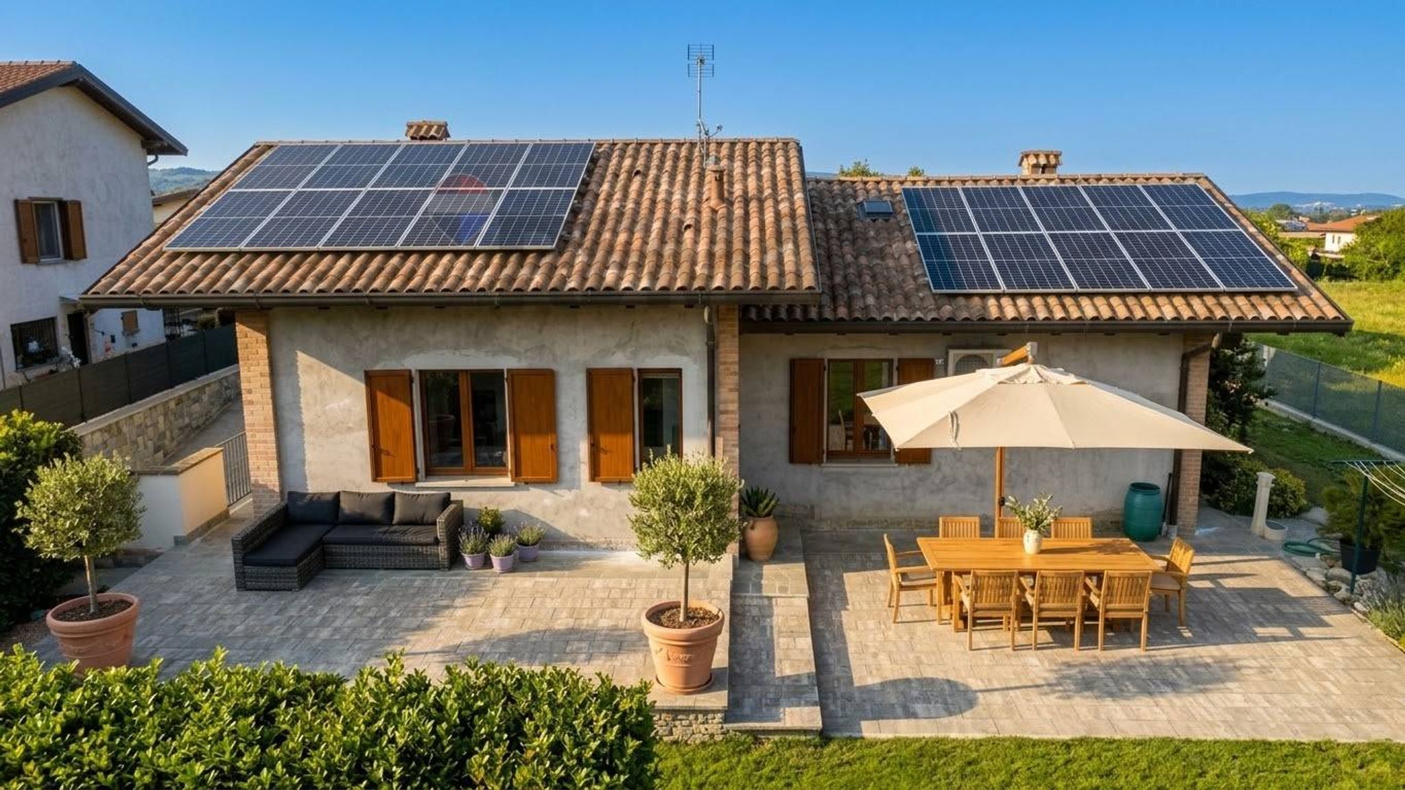 Casa all'aperto