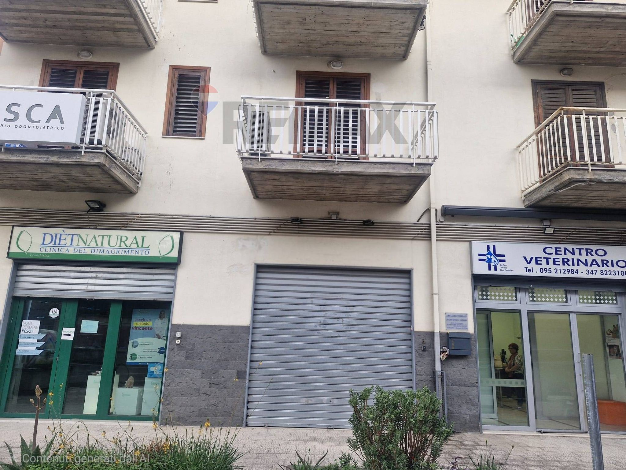 Edificio all'aperto