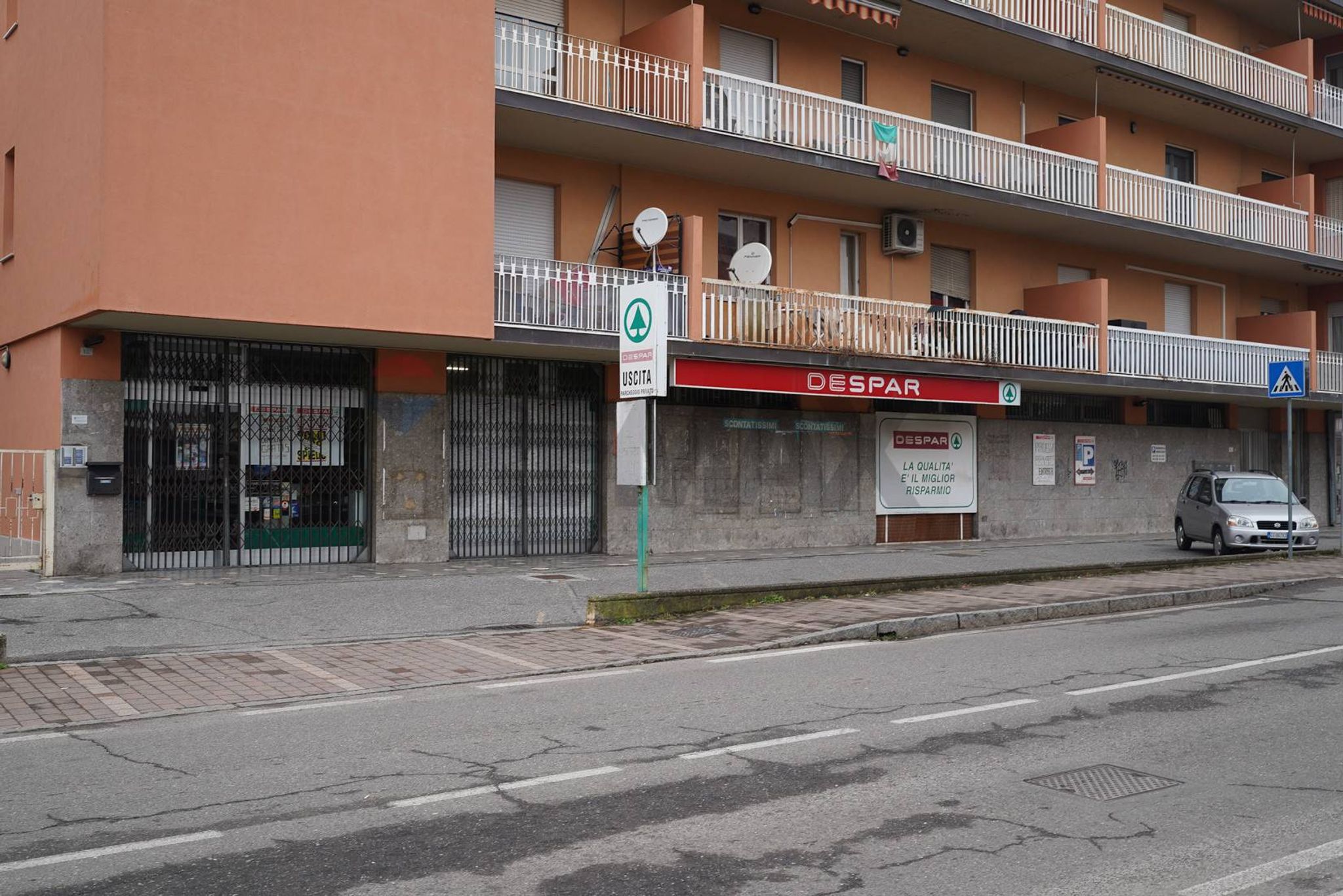 Edificio all'aperto