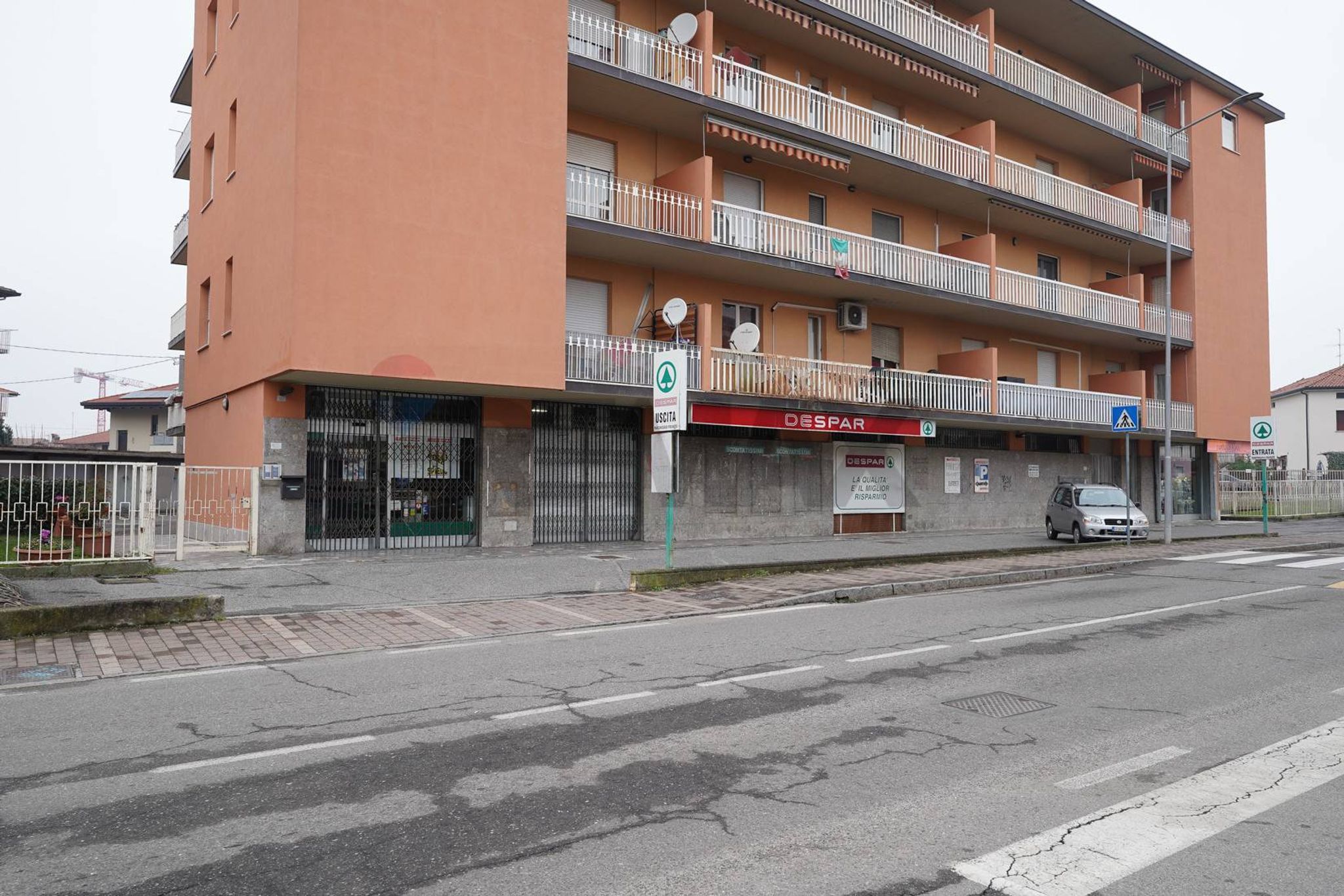 Edificio all'aperto