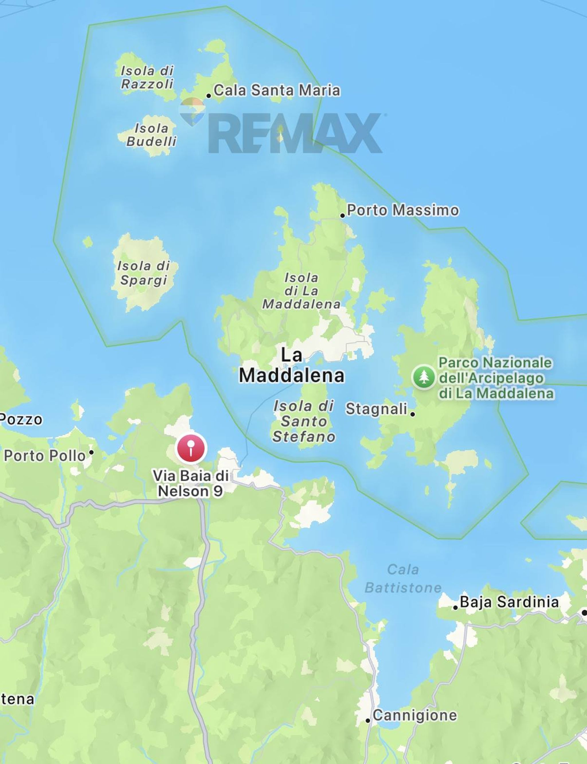Posizione della mappa