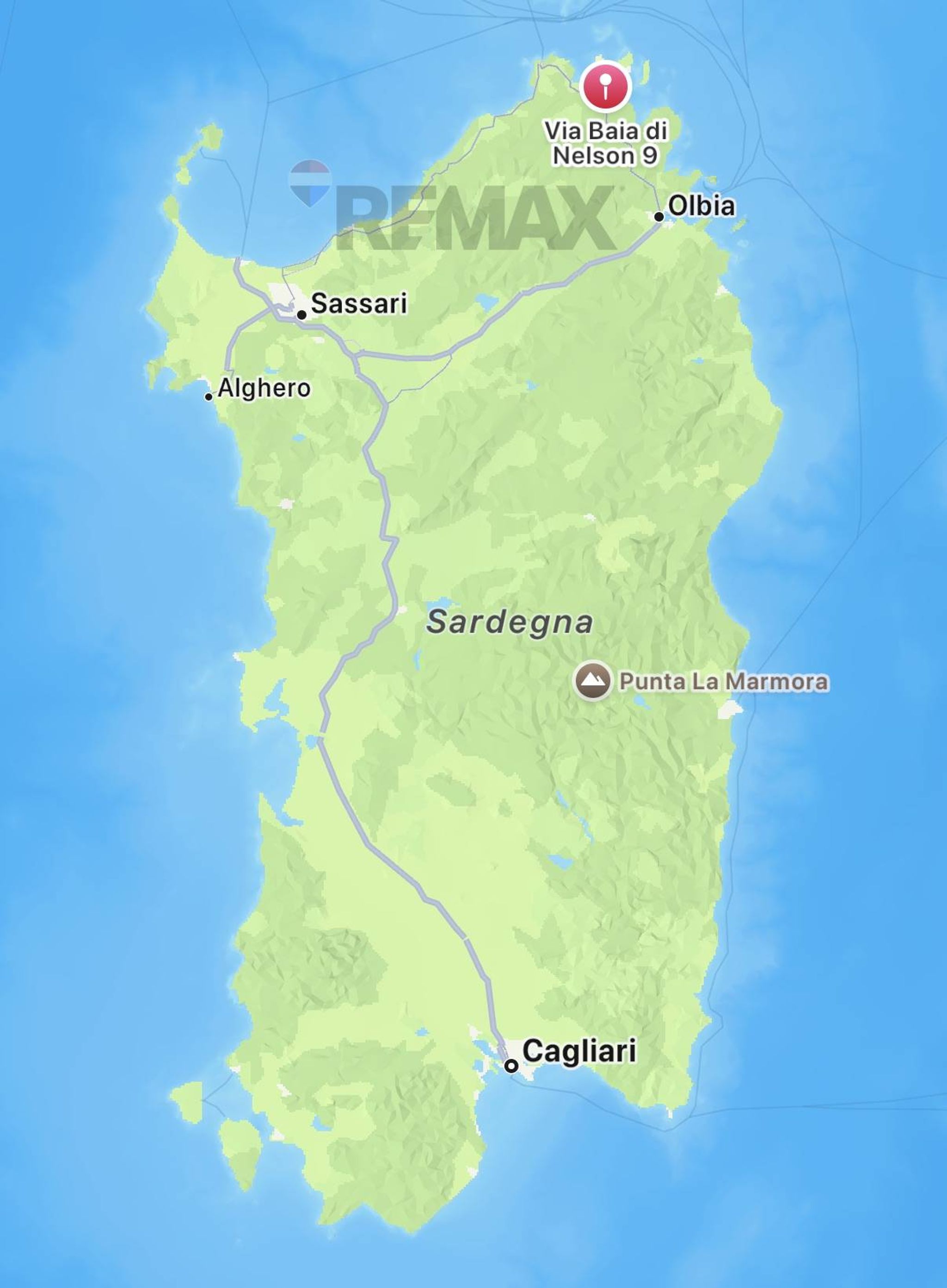 Posizione della mappa