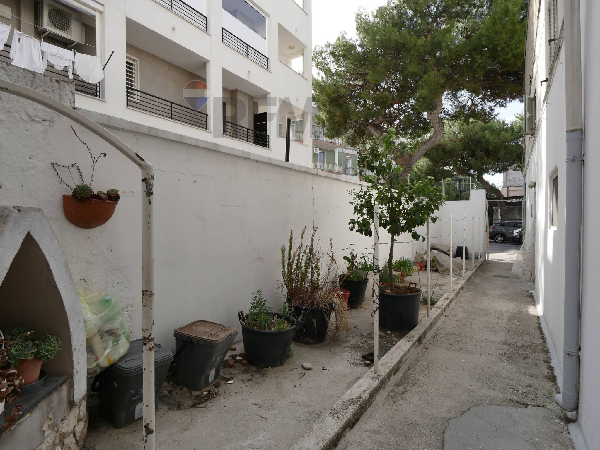 Edificio all'aperto