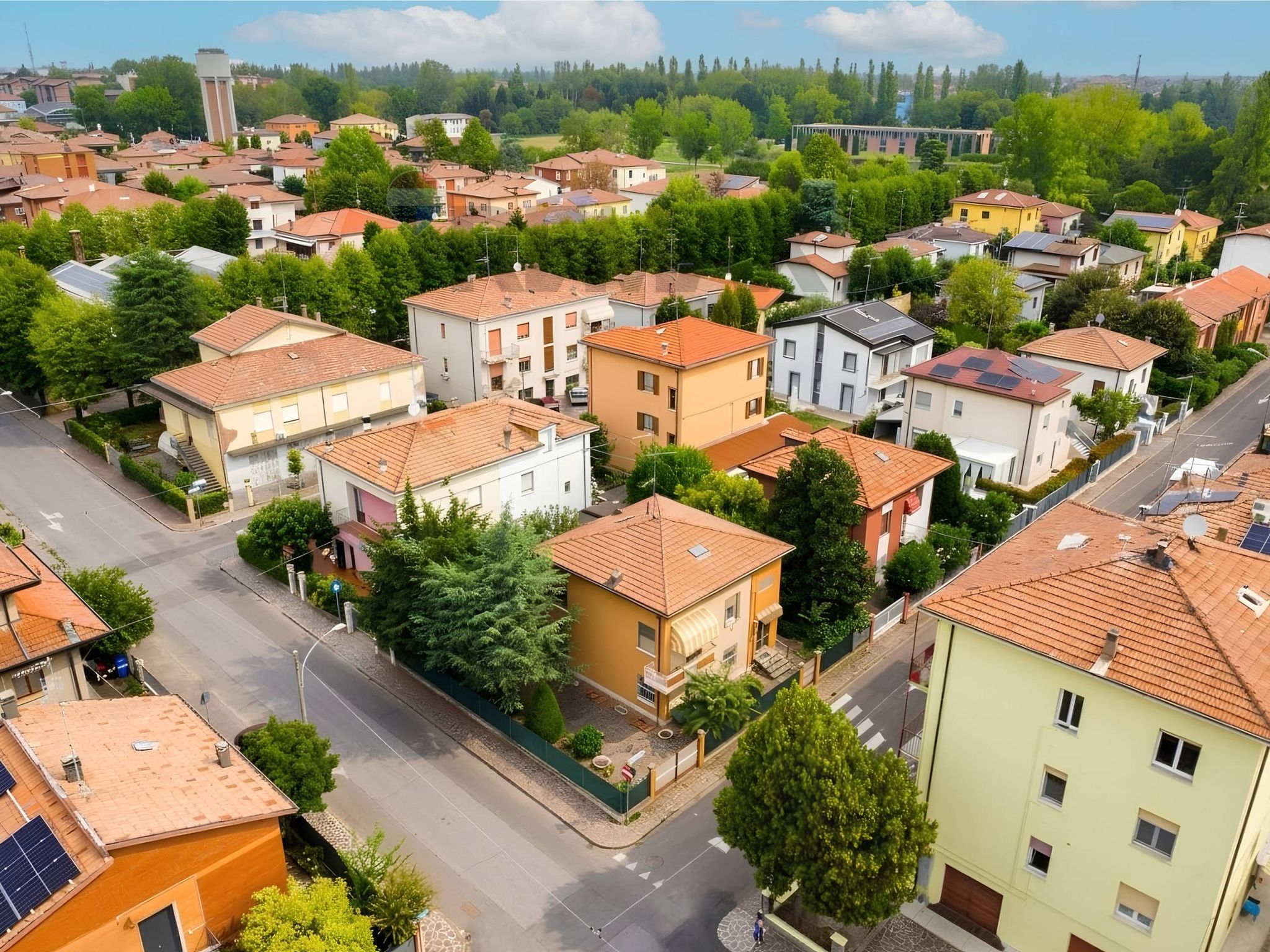 Edificio all'aperto