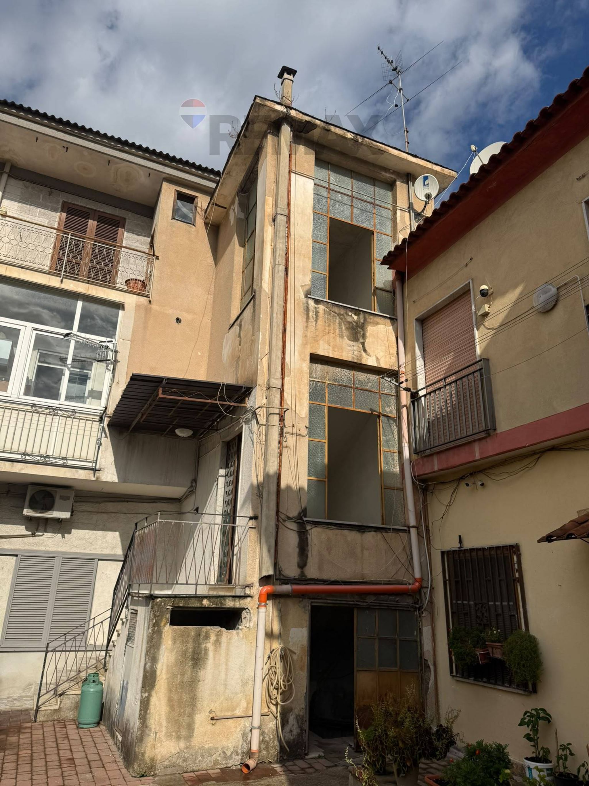 Edificio all'aperto