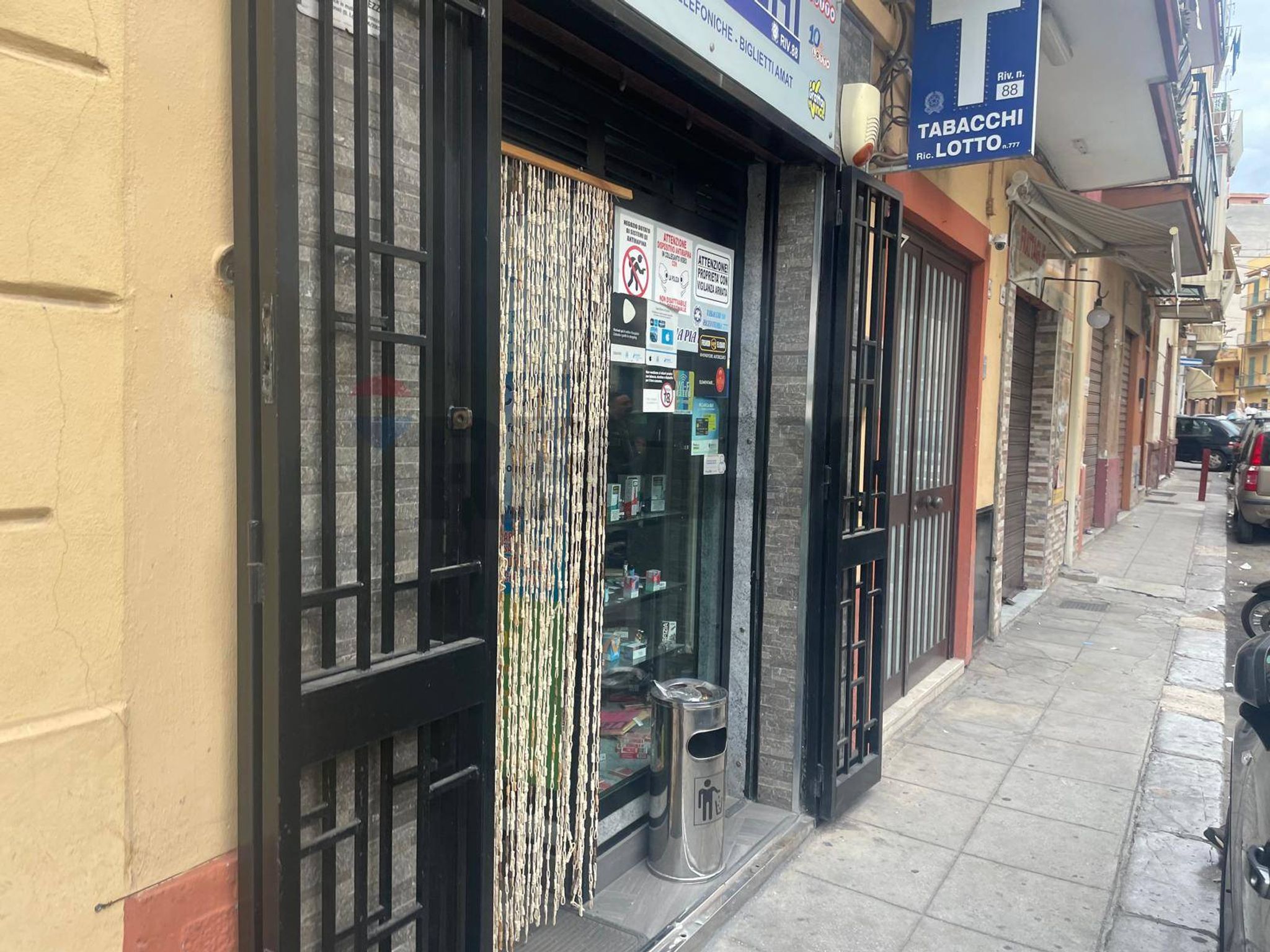 Edificio all'aperto